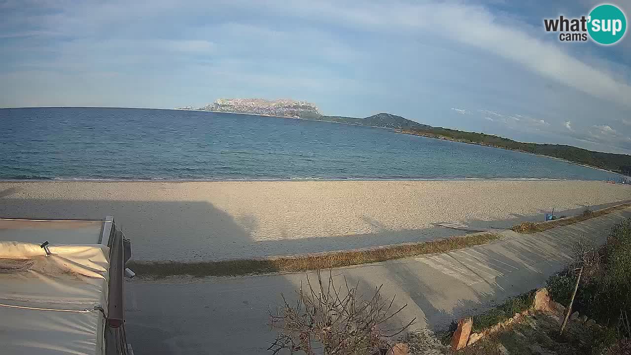 La playa de Pittulongu webcam en vivo Olbia – Cerdeña – Italia