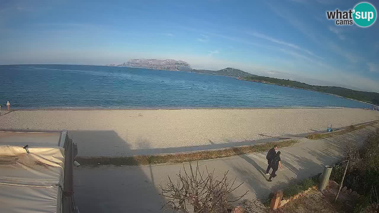 The beach of Pittulongu live webcam Olbia – Sardinia – Italy
