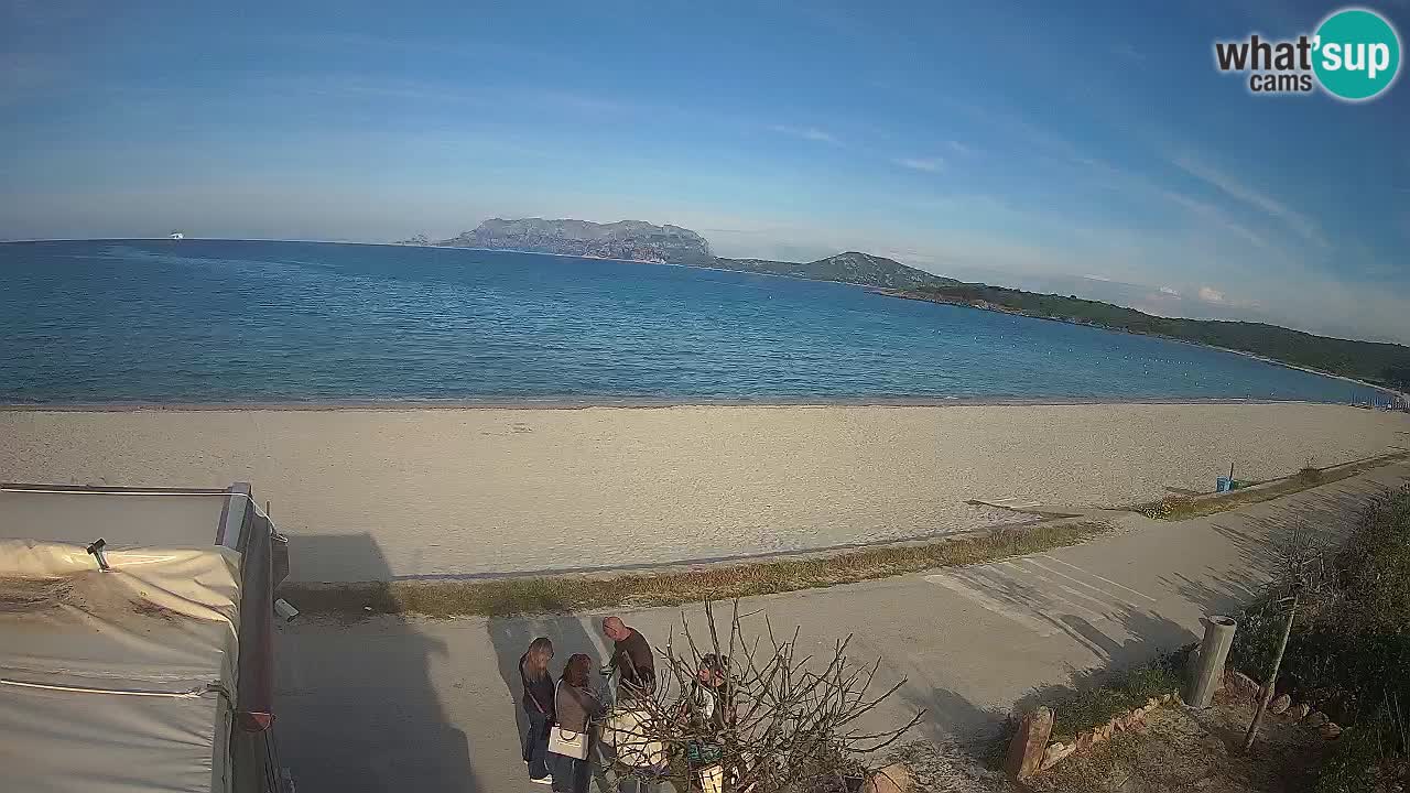 La playa de Pittulongu webcam en vivo Olbia – Cerdeña – Italia