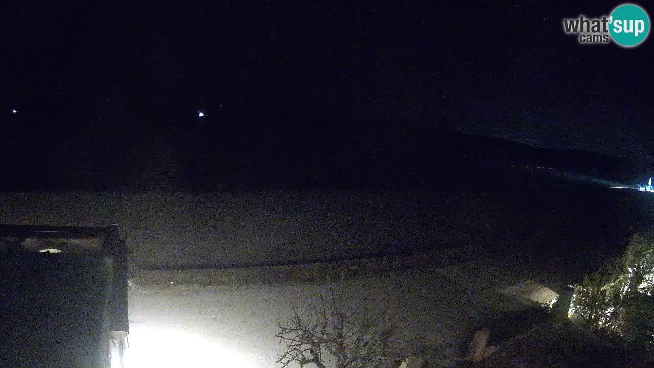 La plage de Pittulongu en direct webcam Olbia – Sardaigne – Italie