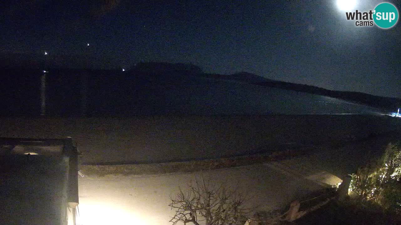 La playa de Pittulongu webcam en vivo Olbia – Cerdeña – Italia