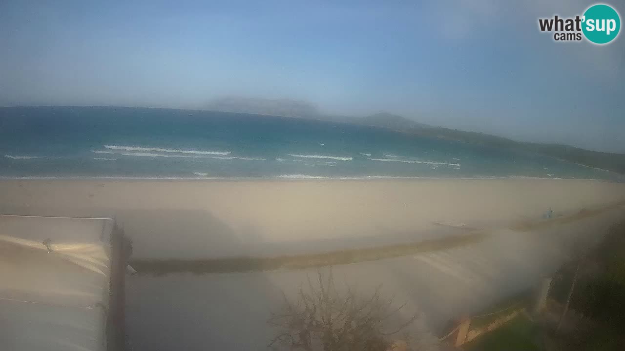 La playa de Pittulongu webcam en vivo Olbia – Cerdeña – Italia