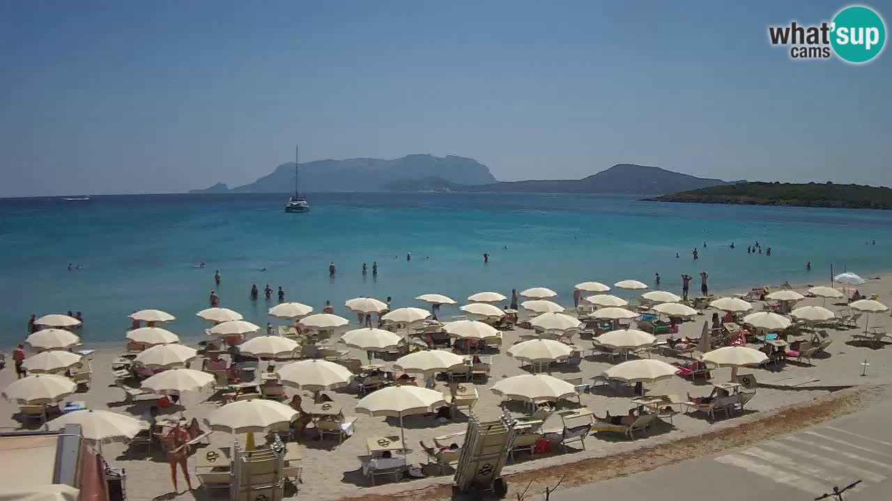 La playa de Pittulongu webcam en vivo Olbia – Cerdeña – Italia