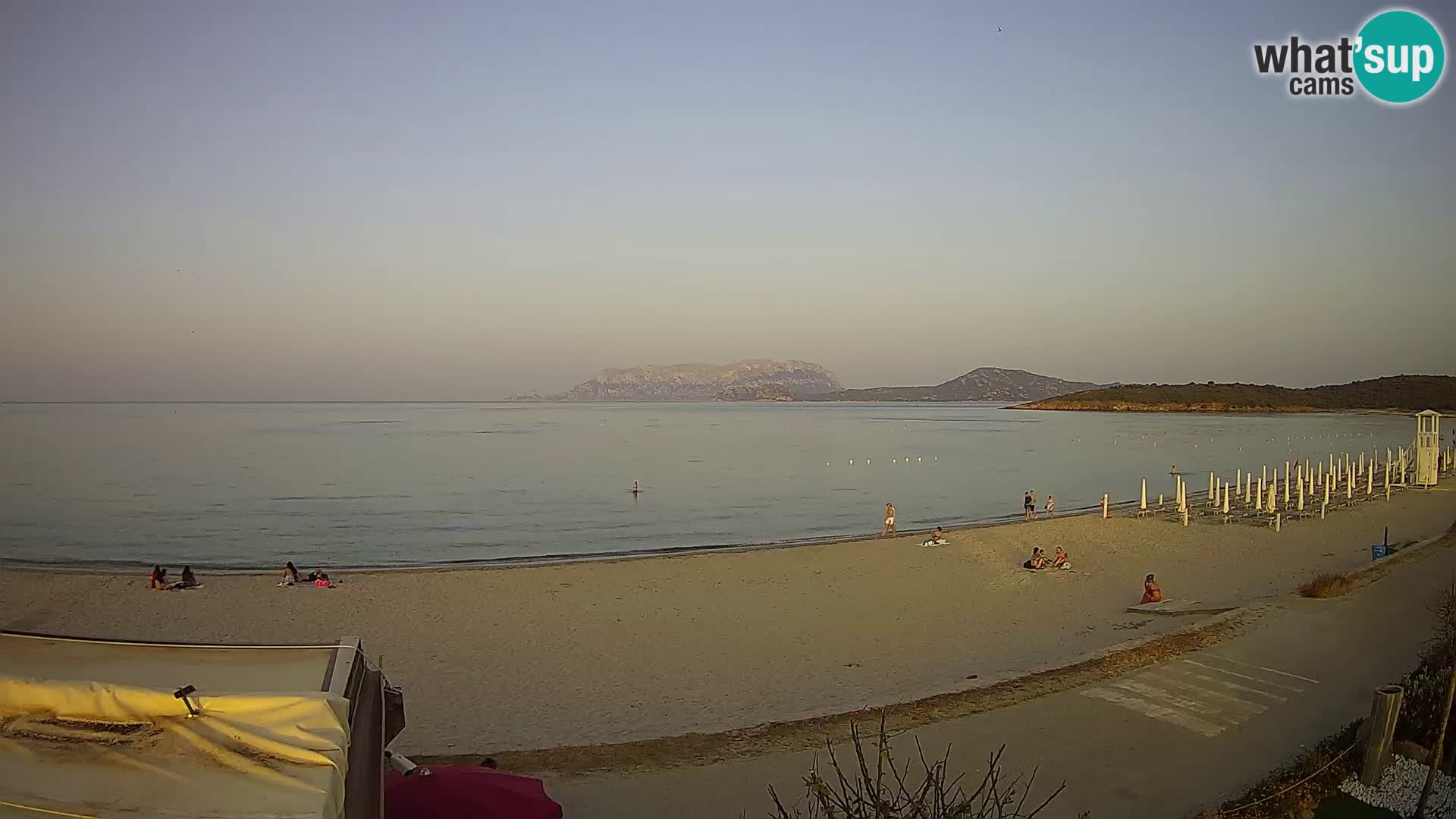 The beach of Pittulongu live webcam Olbia – Sardinia – Italy