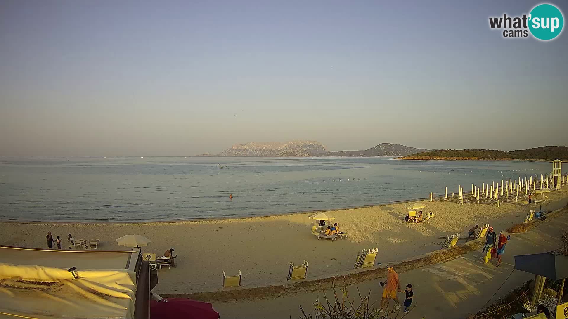 The beach of Pittulongu live webcam Olbia – Sardinia – Italy
