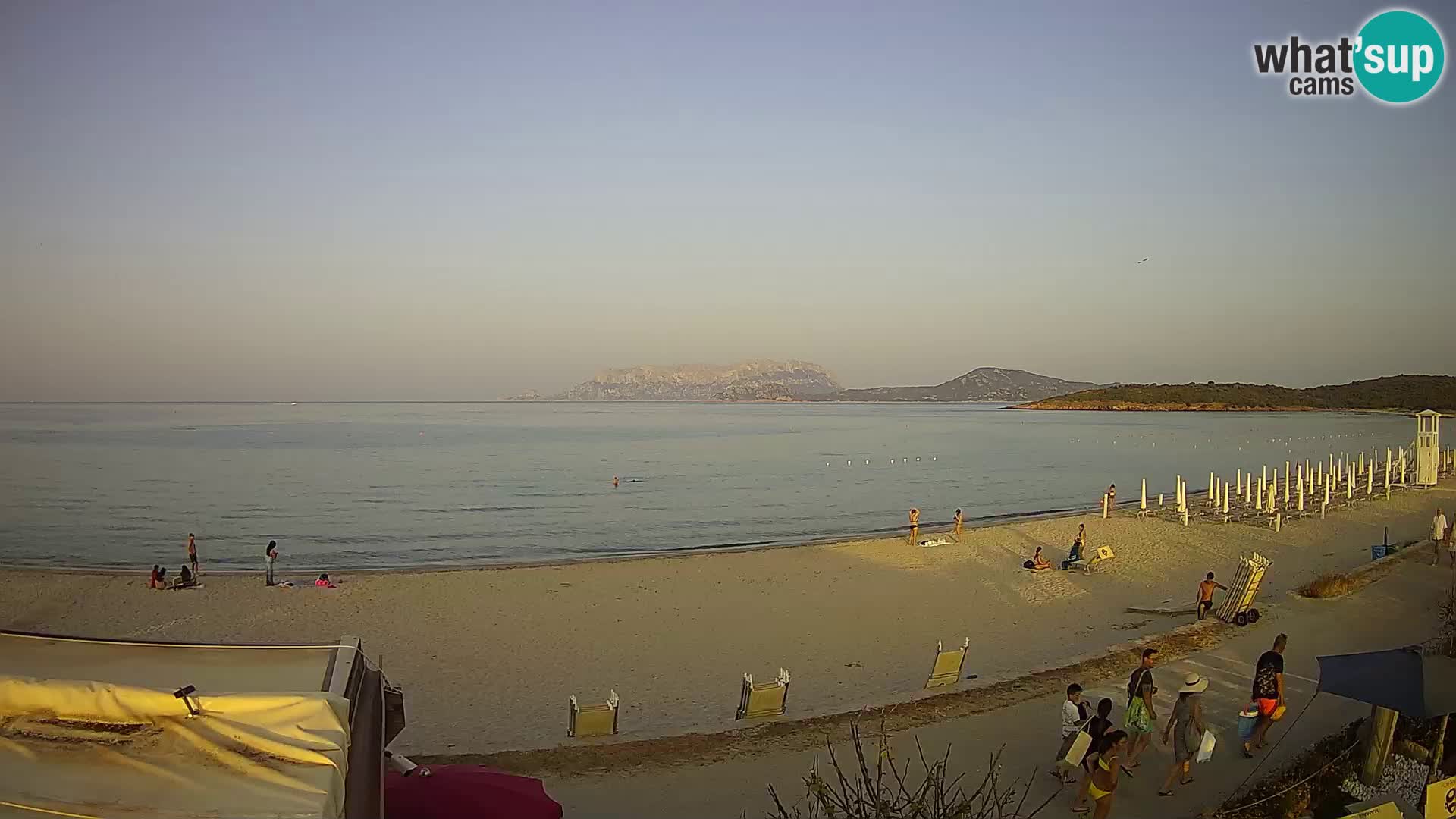The beach of Pittulongu live webcam Olbia – Sardinia – Italy