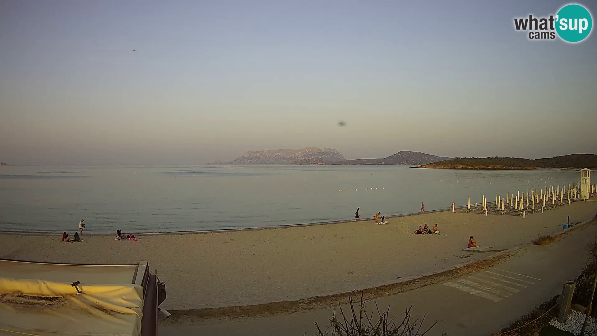 The beach of Pittulongu live webcam Olbia – Sardinia – Italy