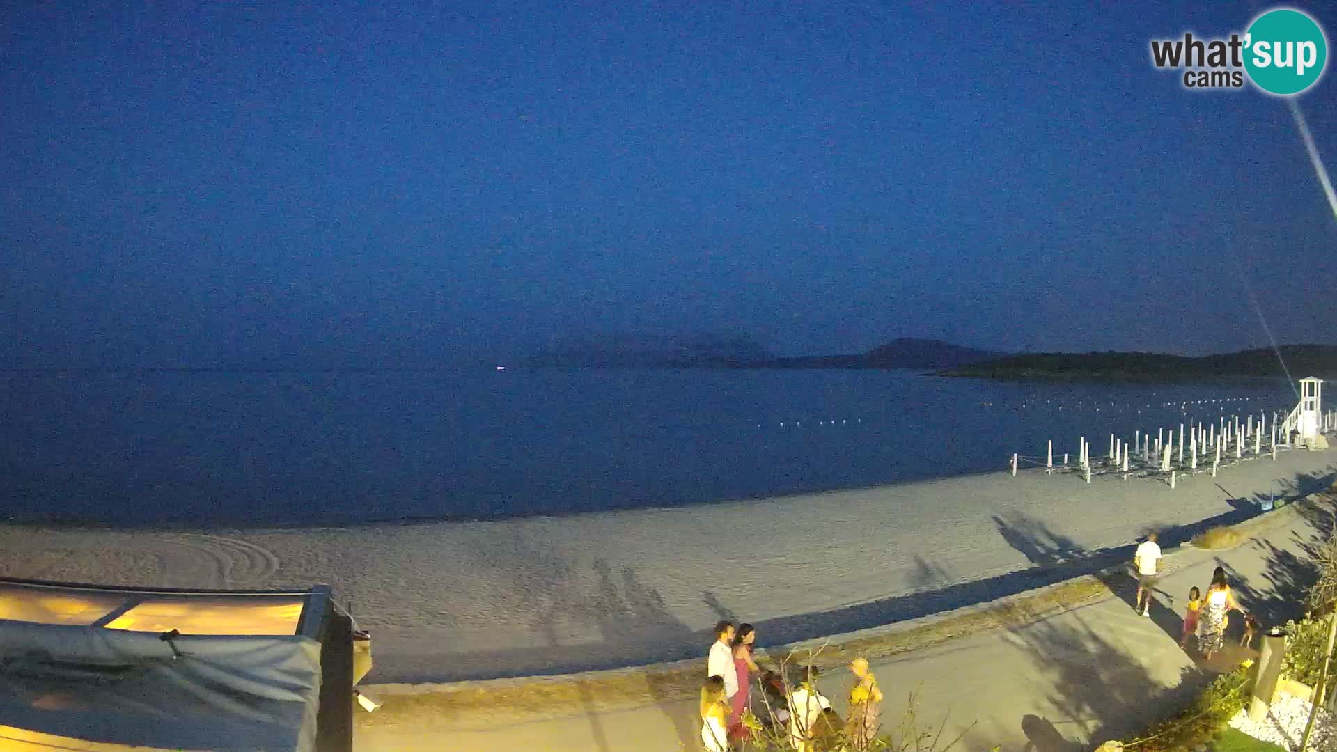 The beach of Pittulongu live webcam Olbia – Sardinia – Italy