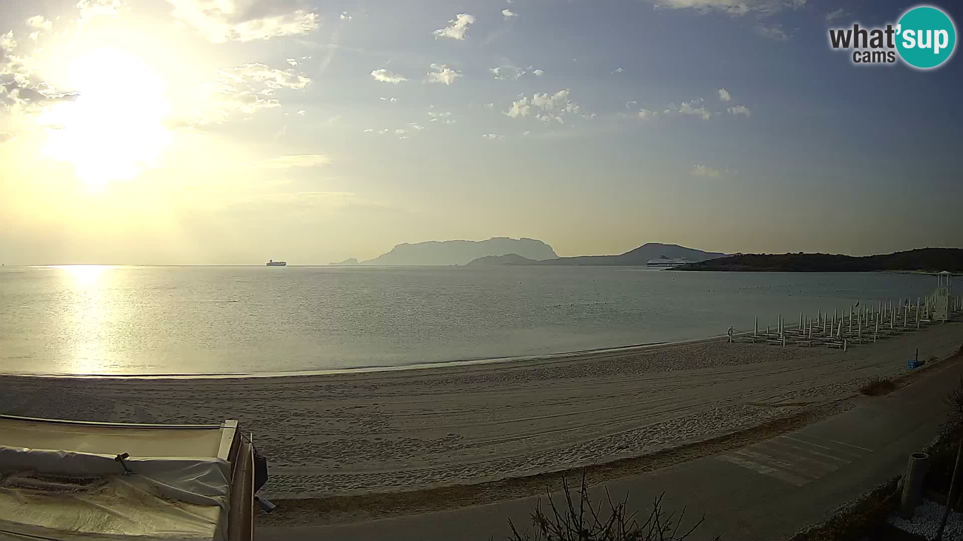 Der Strand von Pittulongu Live-Webcam Olbia – Sardinien – Italien