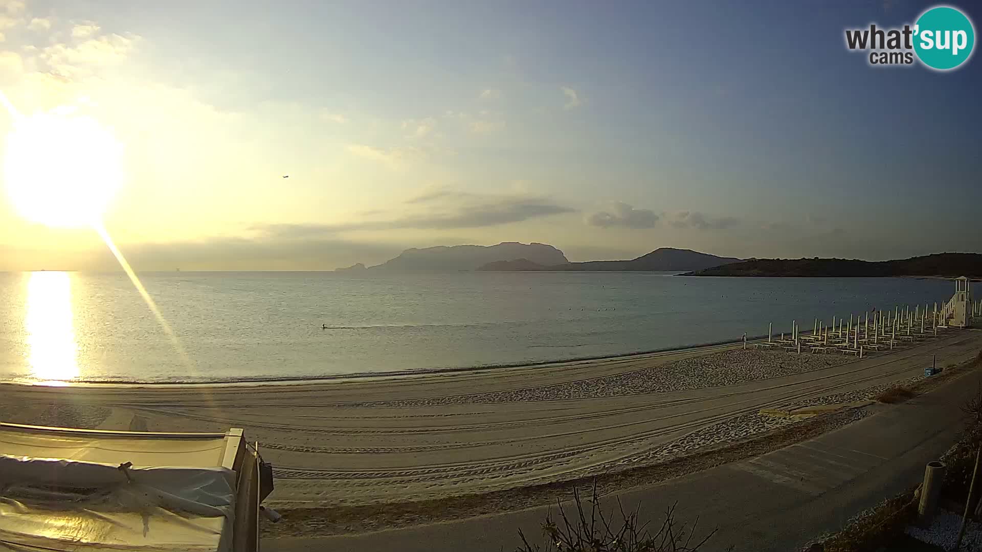 Der Strand von Pittulongu Live-Webcam Olbia – Sardinien – Italien