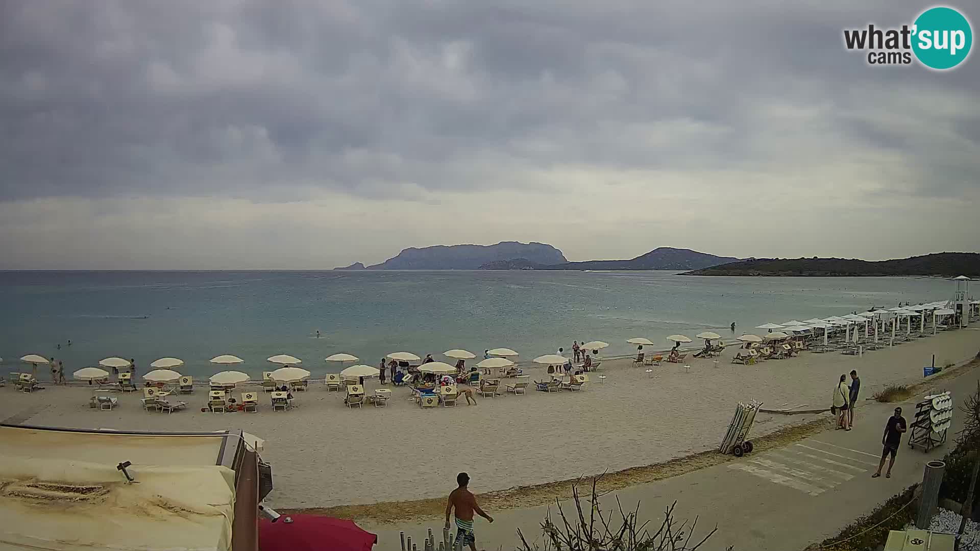 La playa de Pittulongu webcam en vivo Olbia – Cerdeña – Italia