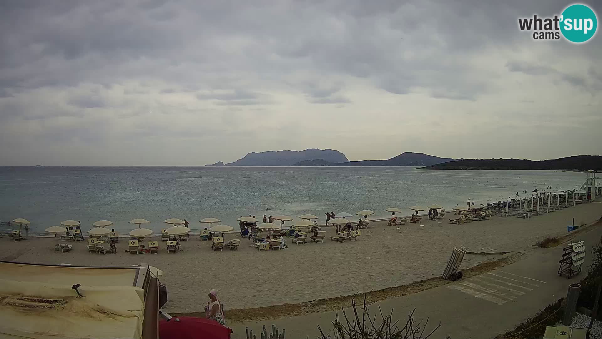 Plaža Pittulongu uživo web kamera Olbia – Sardinija – Italija