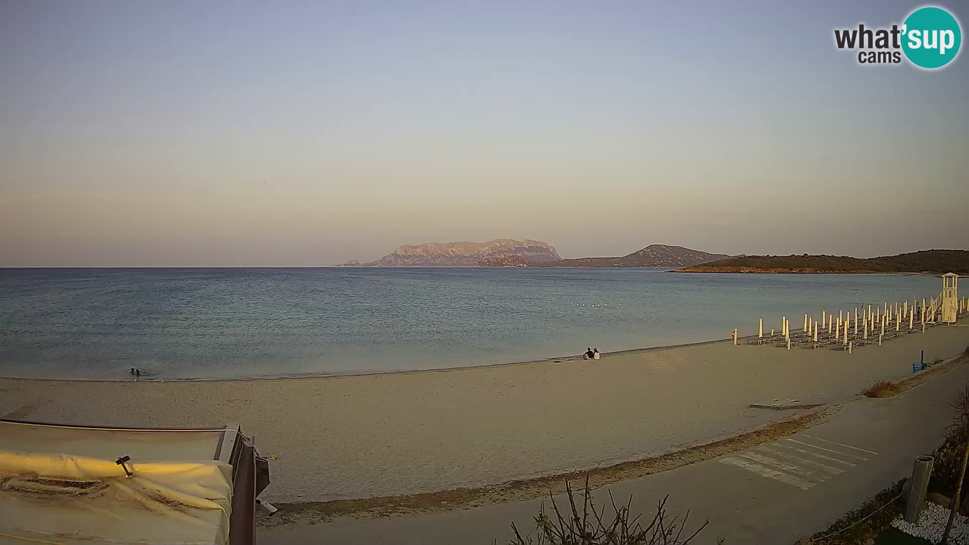 La playa de Pittulongu webcam en vivo Olbia – Cerdeña – Italia