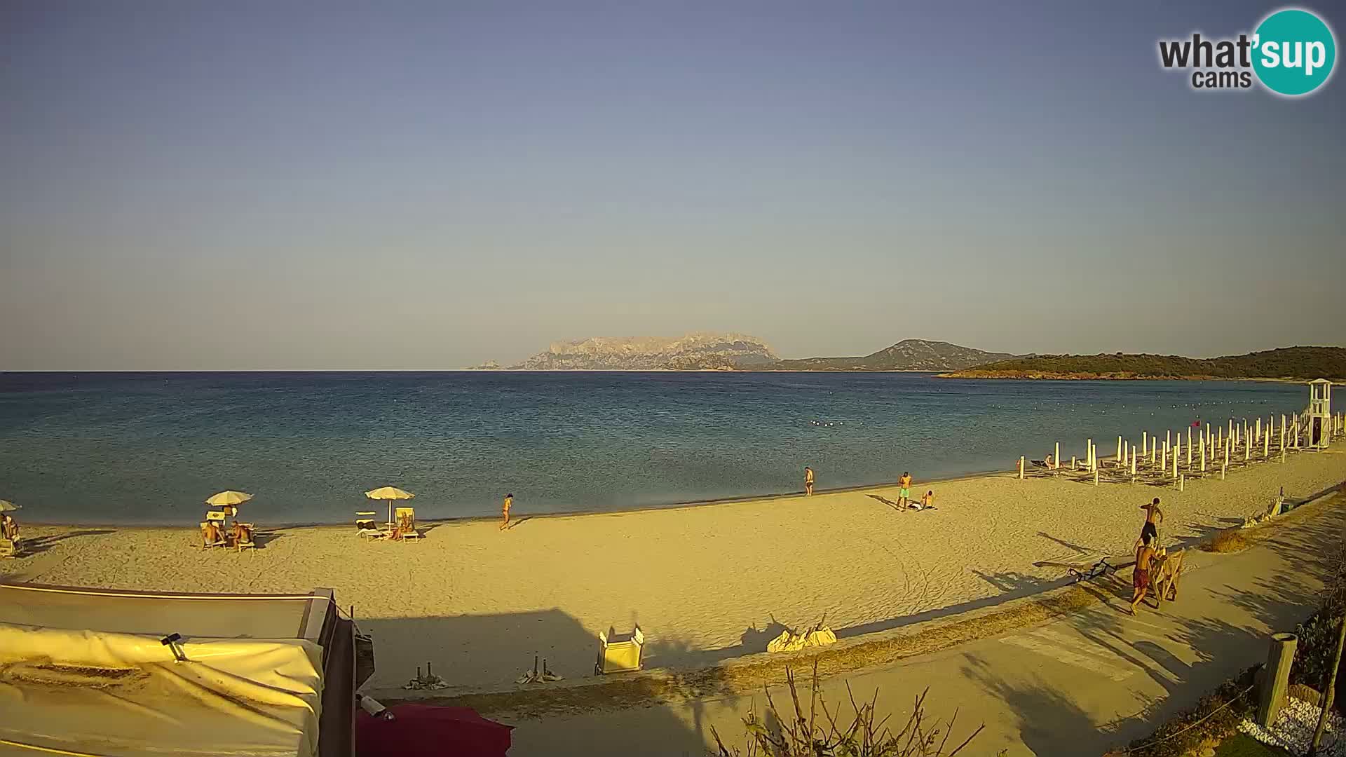 Der Strand von Pittulongu Live-Webcam Olbia – Sardinien – Italien