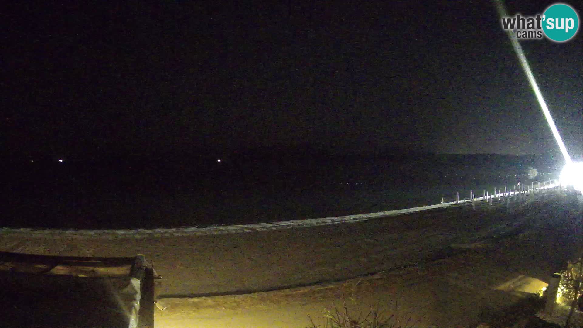 La plage de Pittulongu en direct webcam Olbia – Sardaigne – Italie