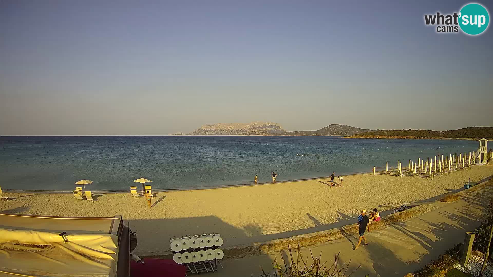 La playa de Pittulongu webcam en vivo Olbia – Cerdeña – Italia