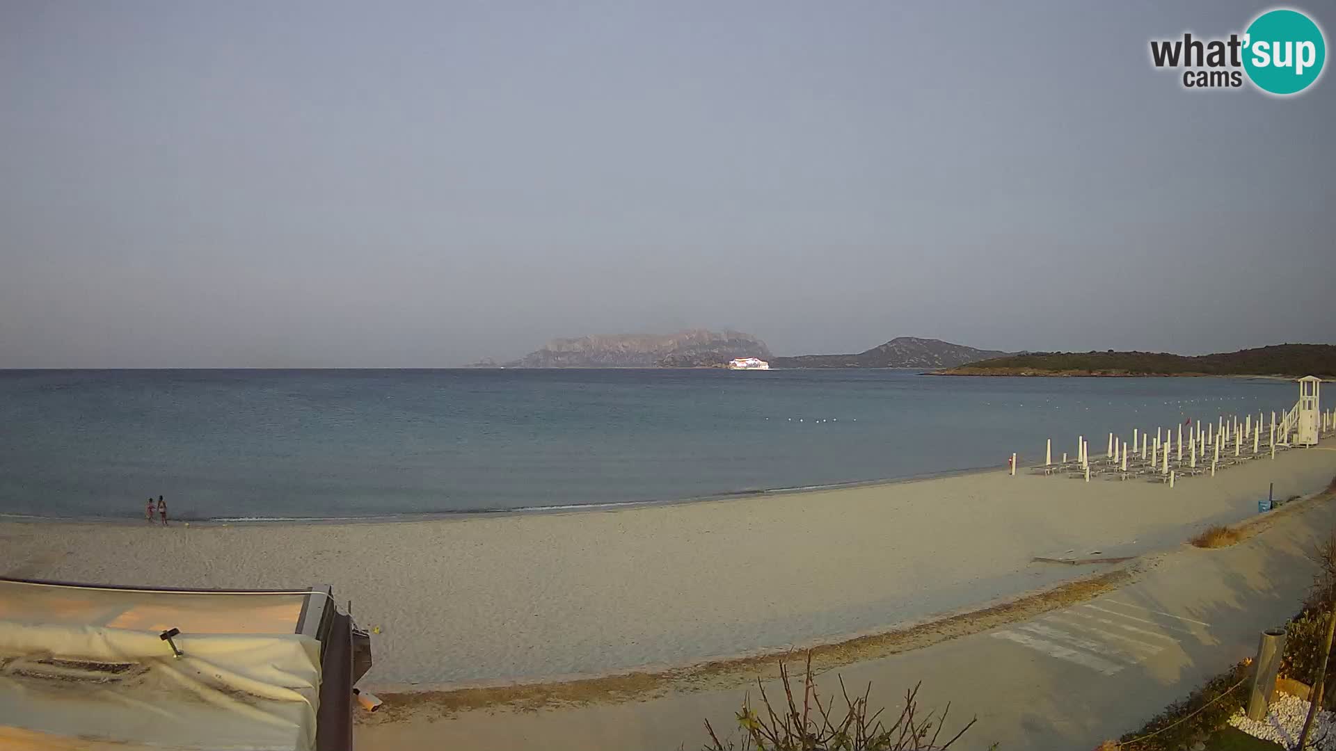 La playa de Pittulongu webcam en vivo Olbia – Cerdeña – Italia