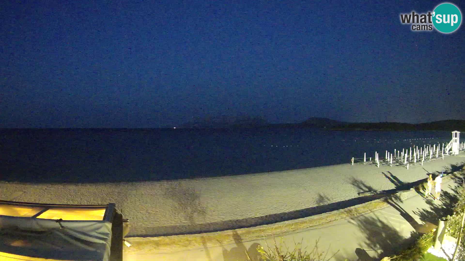 La playa de Pittulongu webcam en vivo Olbia – Cerdeña – Italia