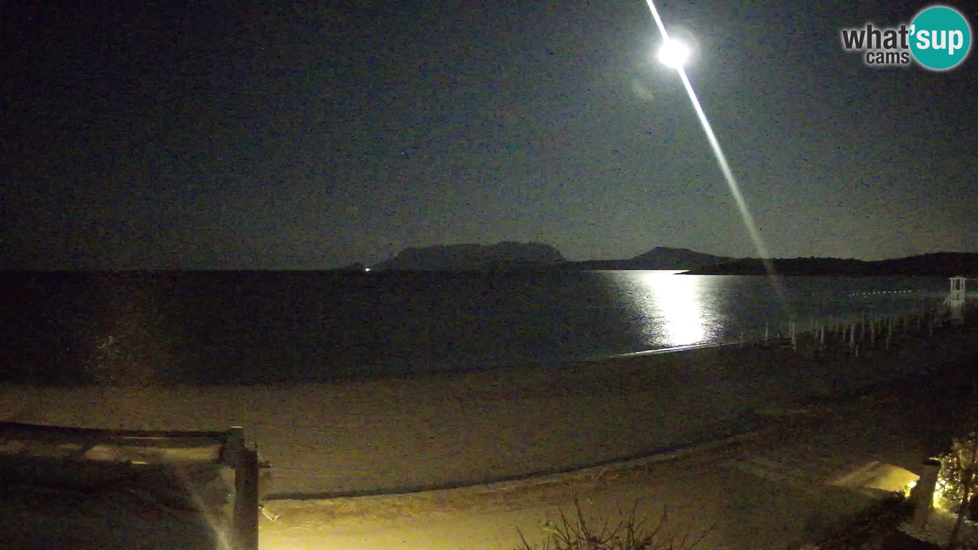 La playa de Pittulongu webcam en vivo Olbia – Cerdeña – Italia