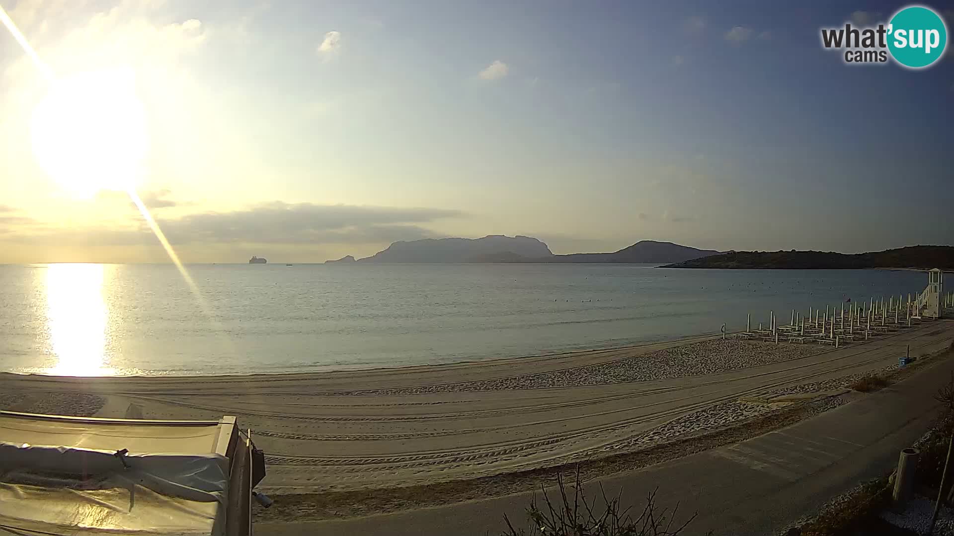 The beach of Pittulongu live webcam Olbia – Sardinia – Italy