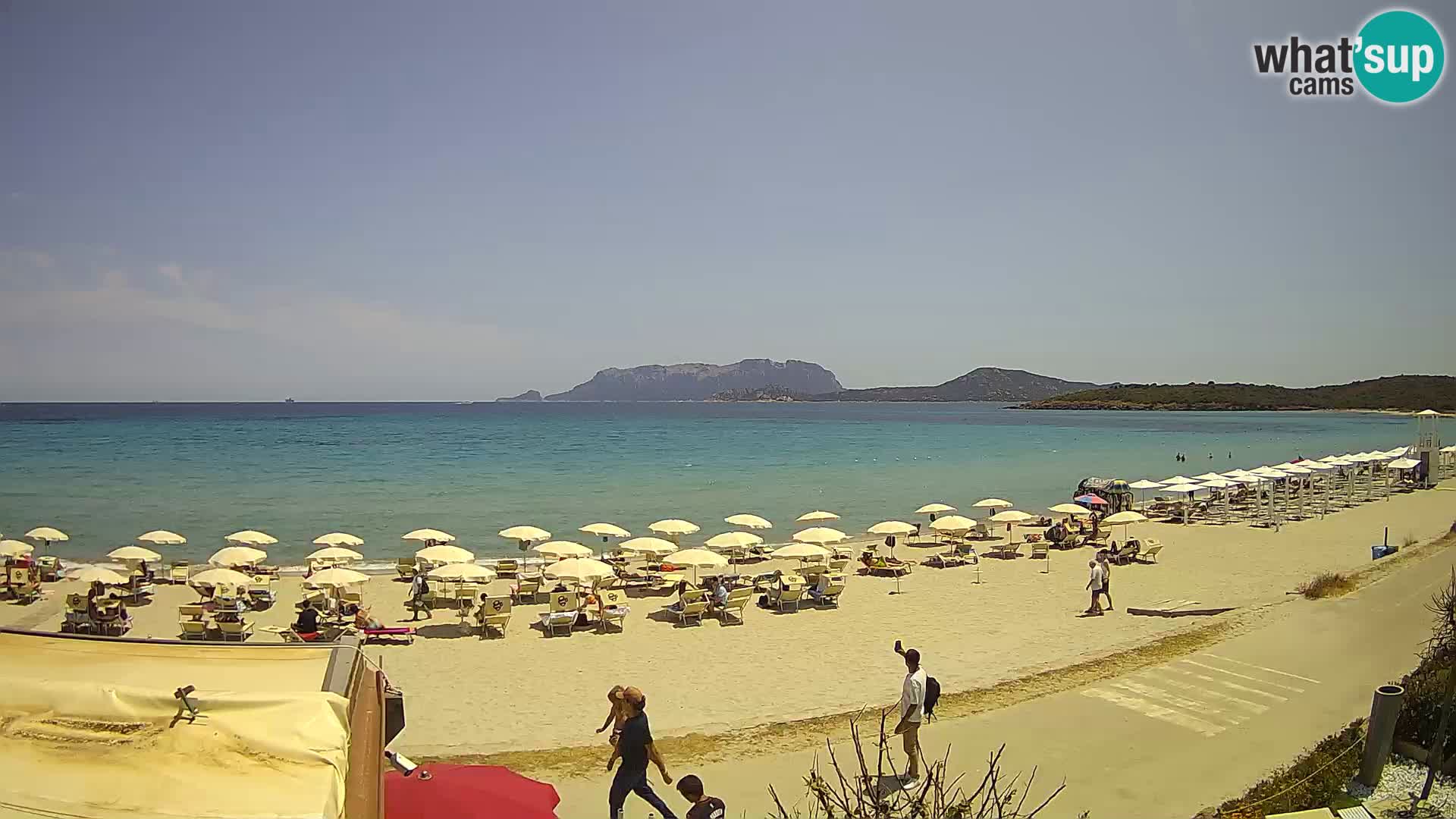 Plaža Pittulongu uživo web kamera Olbia – Sardinija – Italija