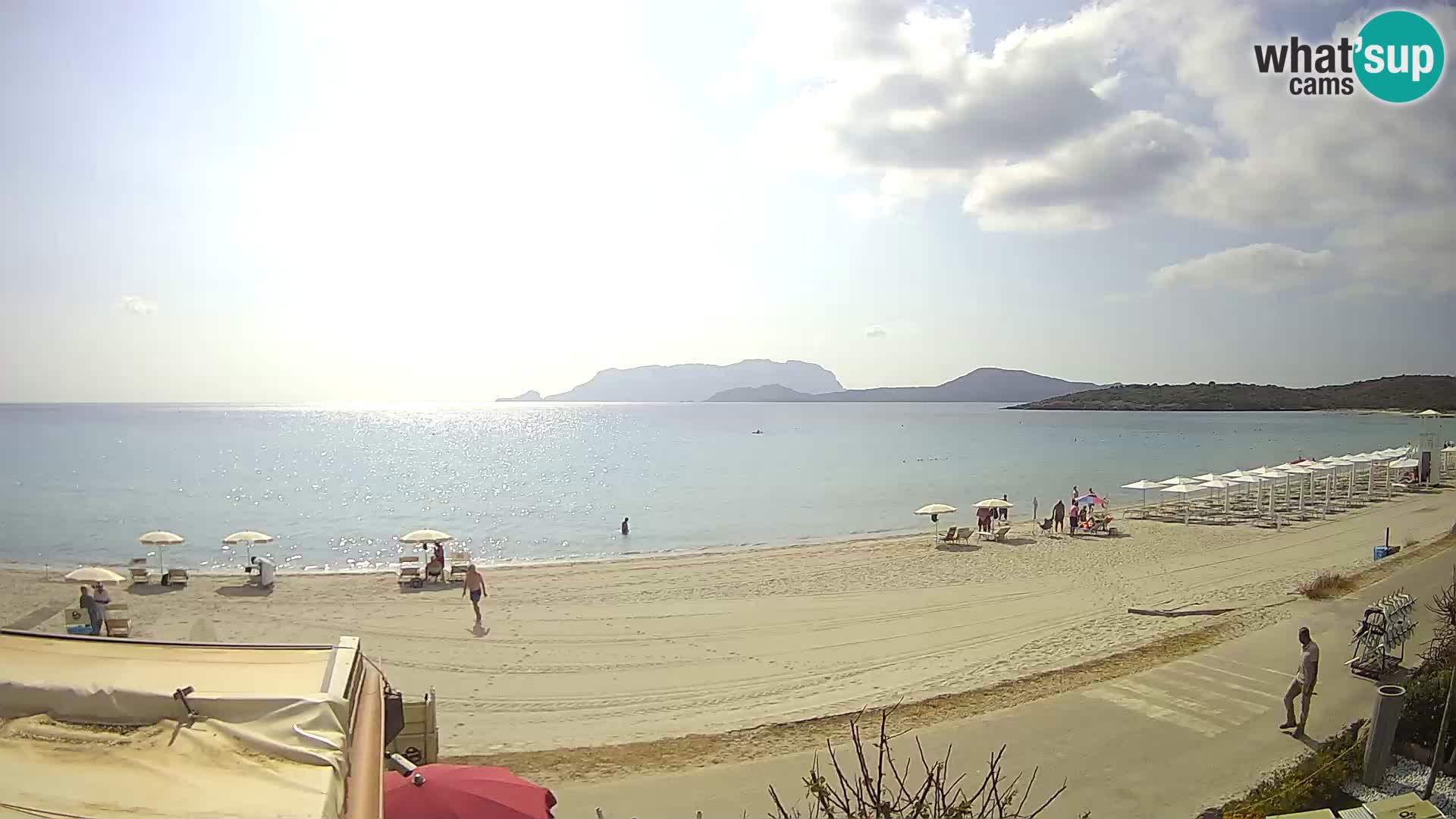 The beach of Pittulongu live webcam Olbia – Sardinia – Italy