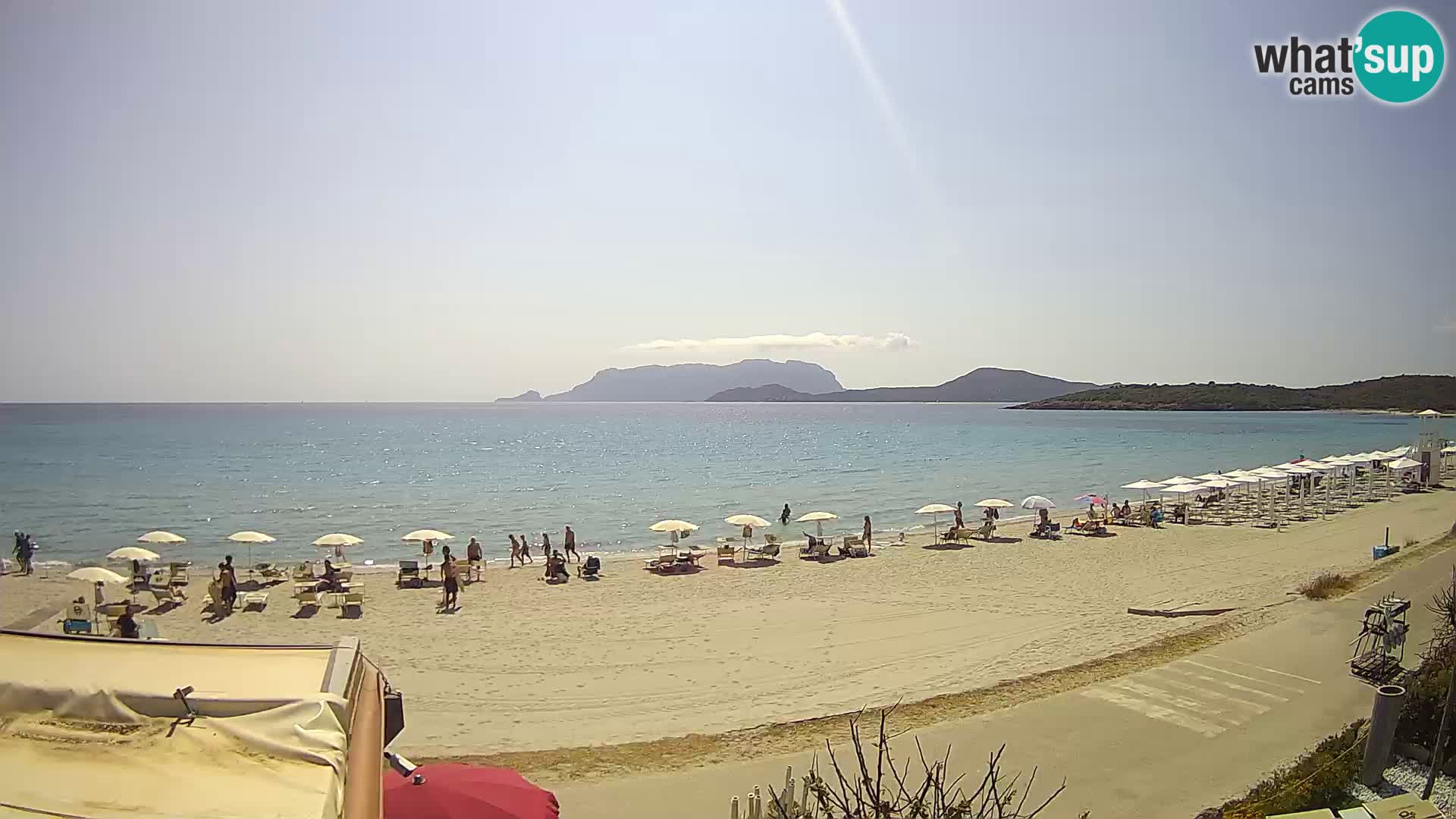 Der Strand von Pittulongu Live-Webcam Olbia – Sardinien – Italien