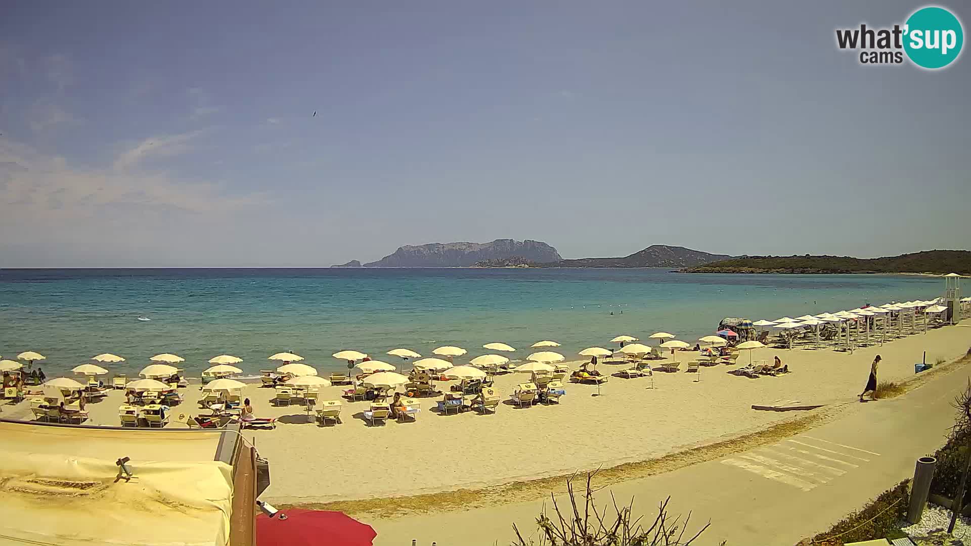 Der Strand von Pittulongu Live-Webcam Olbia – Sardinien – Italien