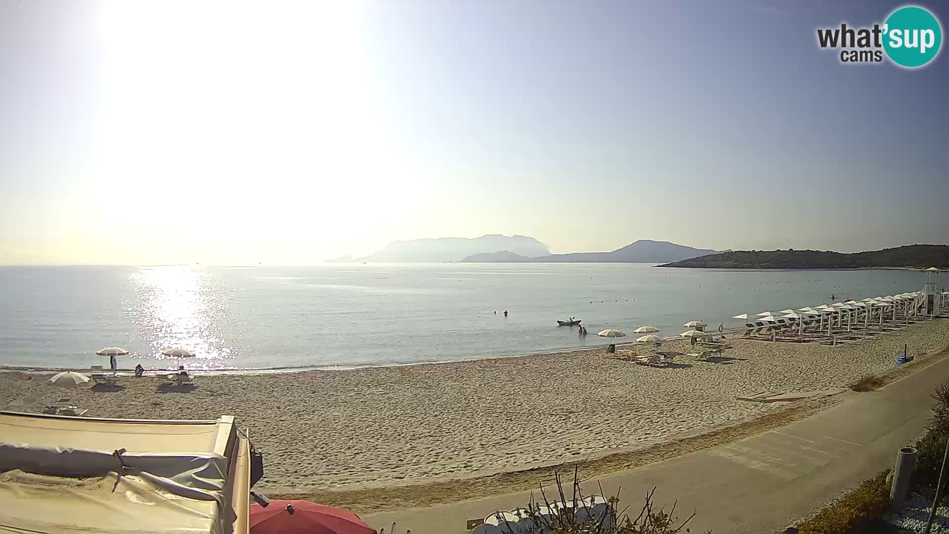 The beach of Pittulongu live webcam Olbia – Sardinia – Italy