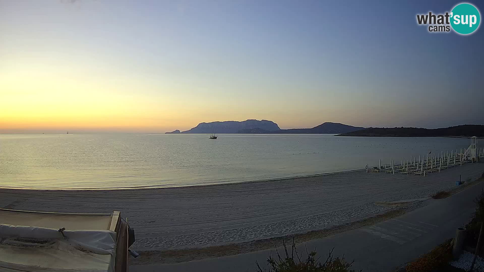 Der Strand von Pittulongu Live-Webcam Olbia – Sardinien – Italien