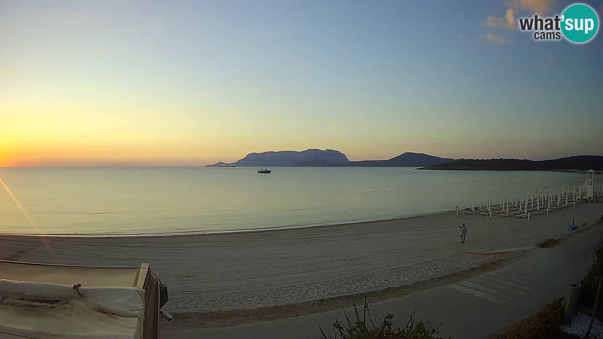 Der Strand von Pittulongu Live-Webcam Olbia – Sardinien – Italien