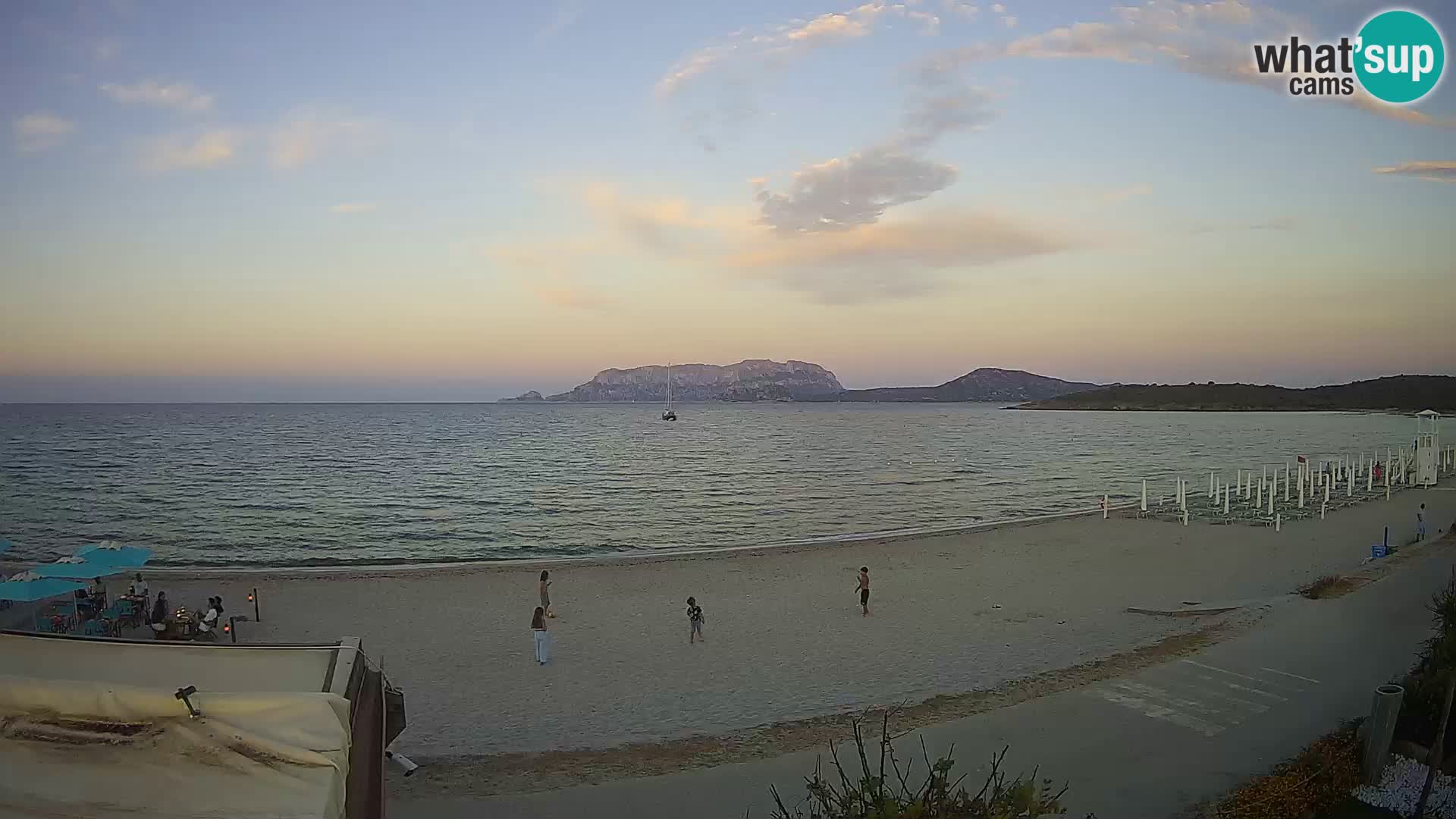 The beach of Pittulongu live webcam Olbia – Sardinia – Italy