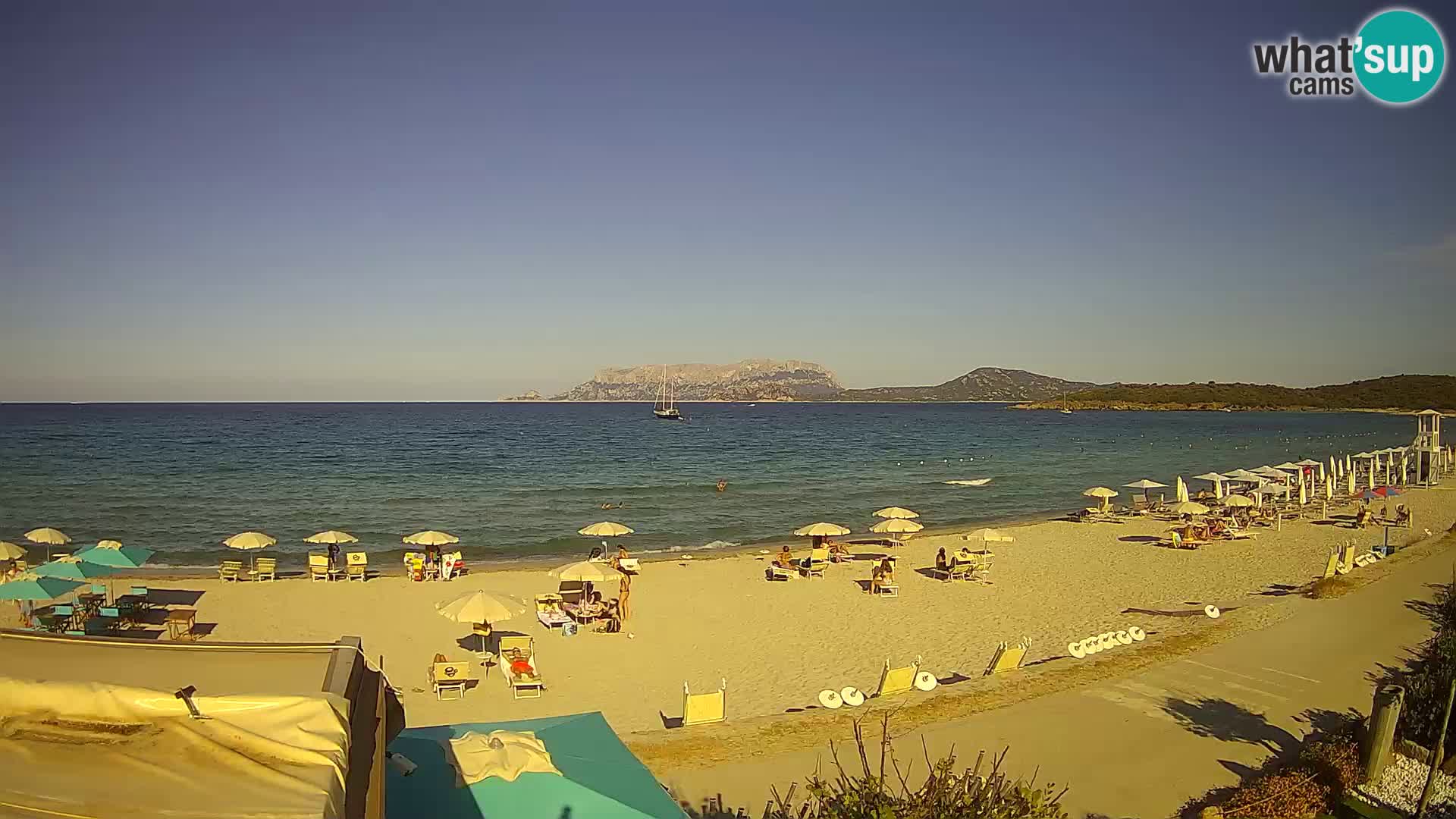 Der Strand von Pittulongu Live-Webcam Olbia – Sardinien – Italien