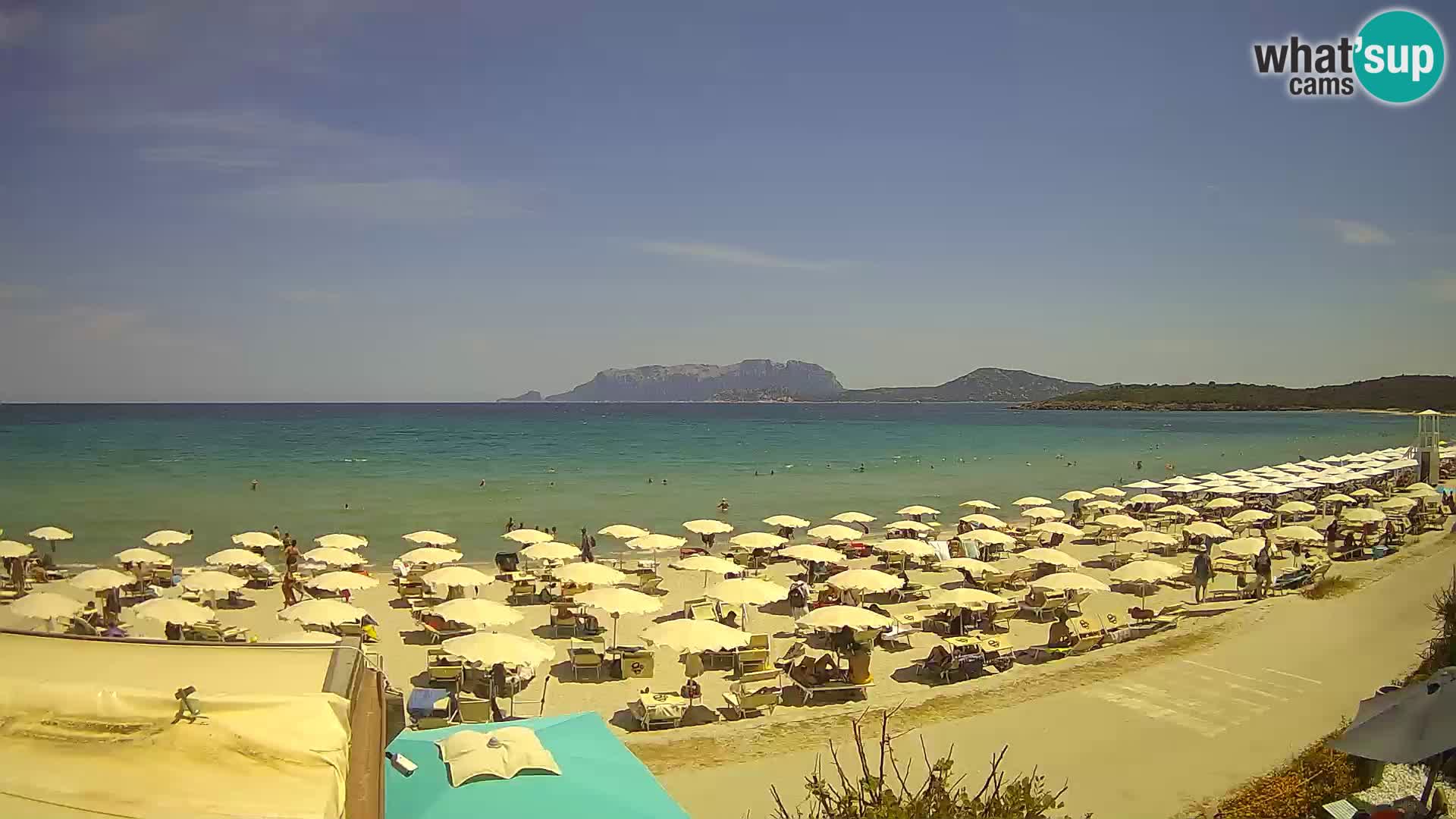 The beach of Pittulongu live webcam Olbia – Sardinia – Italy