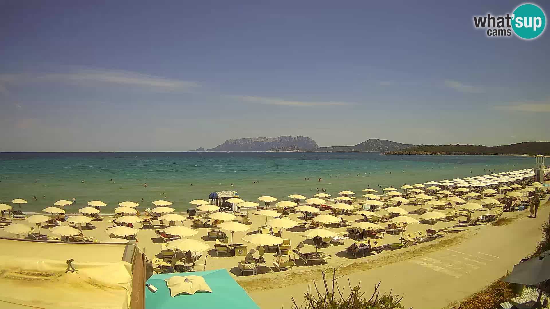 The beach of Pittulongu live webcam Olbia – Sardinia – Italy