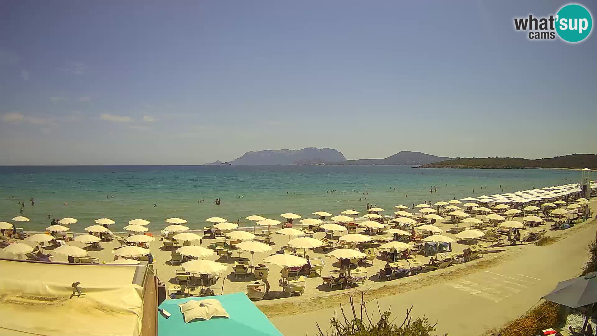 The beach of Pittulongu live webcam Olbia – Sardinia – Italy