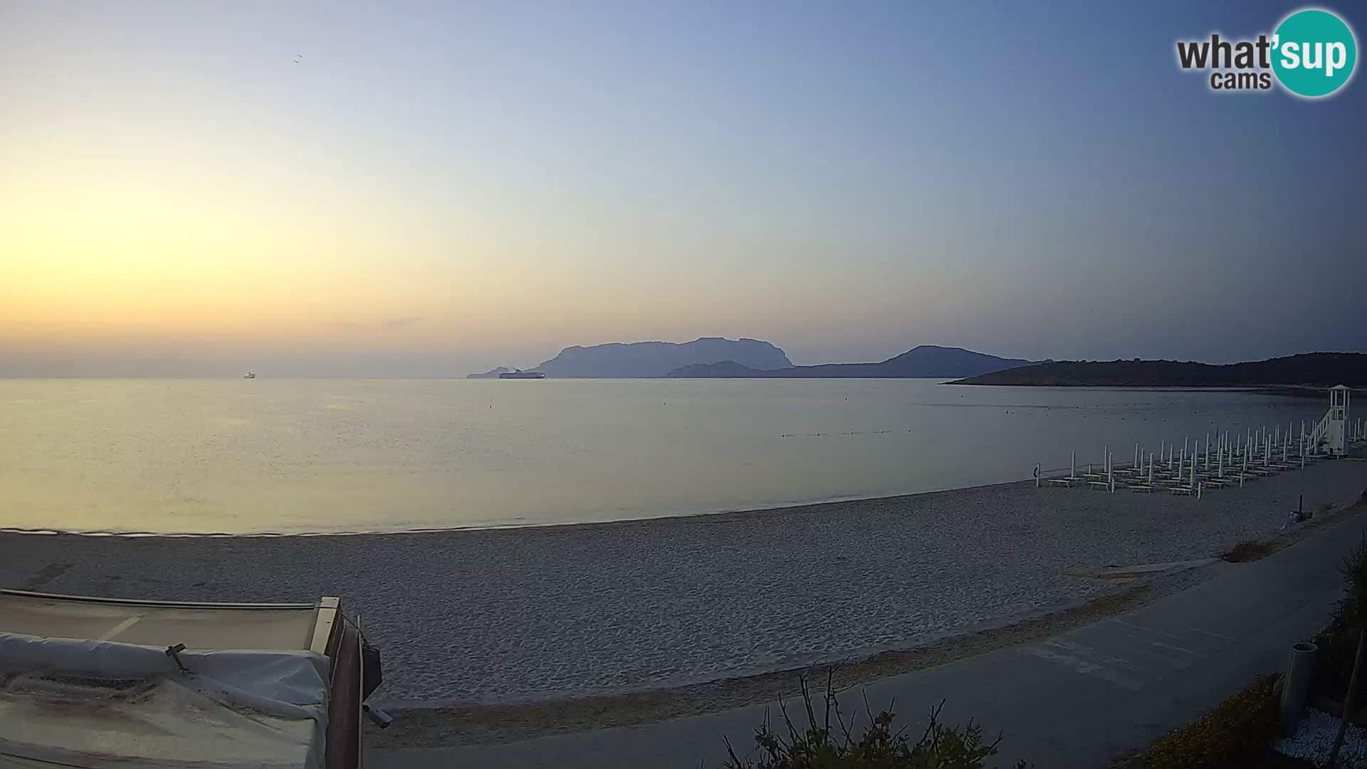 The beach of Pittulongu live webcam Olbia – Sardinia – Italy