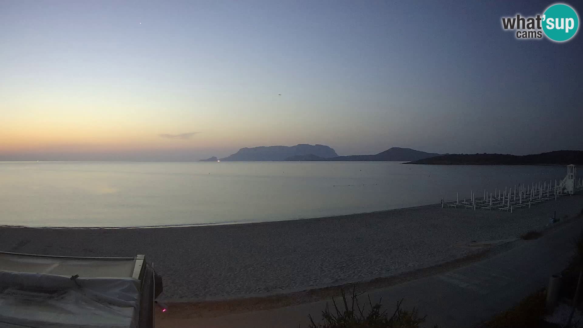 La playa de Pittulongu webcam en vivo Olbia – Cerdeña – Italia