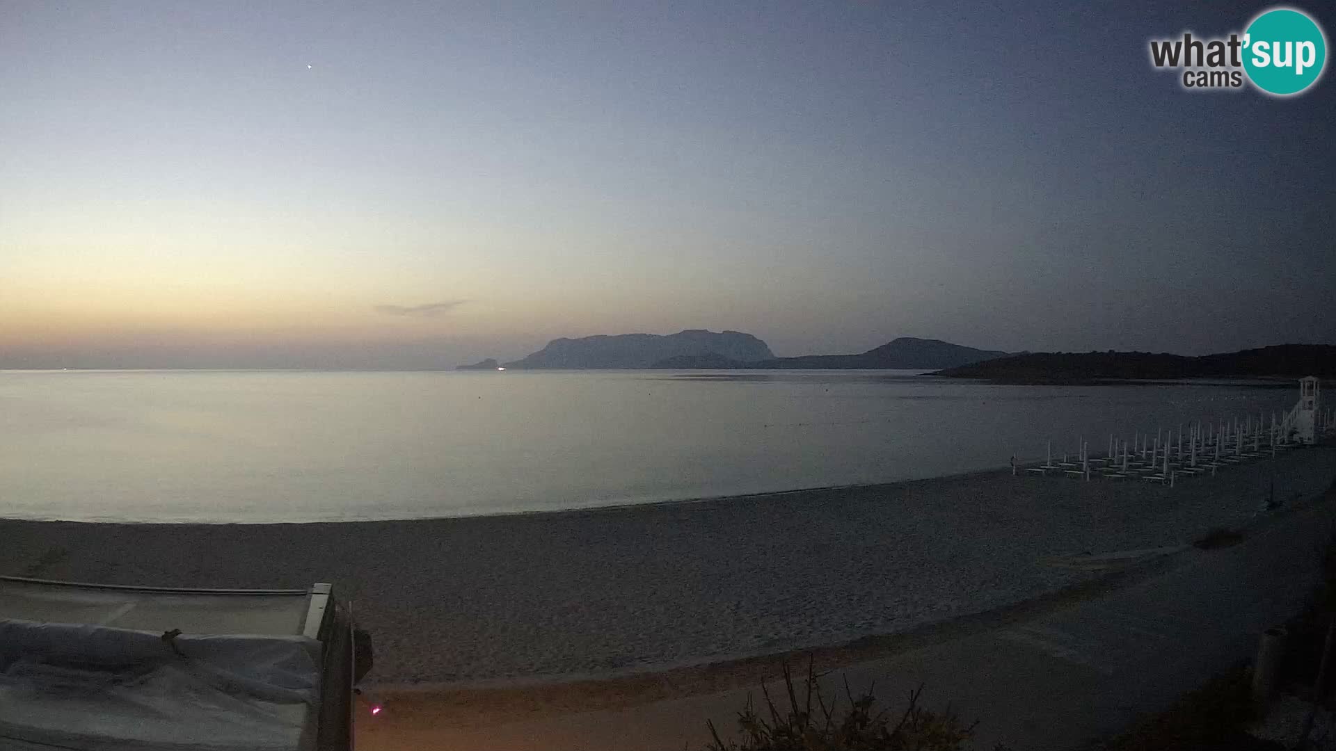 La playa de Pittulongu webcam en vivo Olbia – Cerdeña – Italia