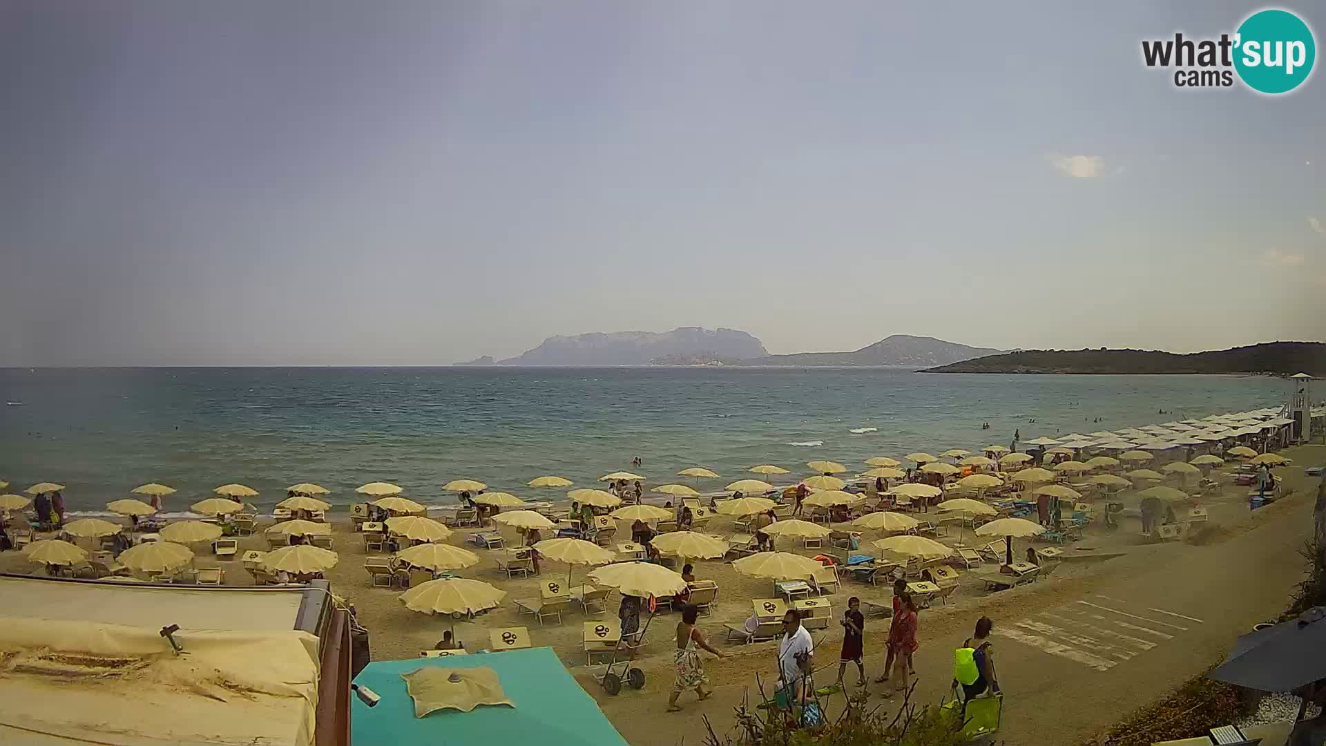The beach of Pittulongu live webcam Olbia – Sardinia – Italy