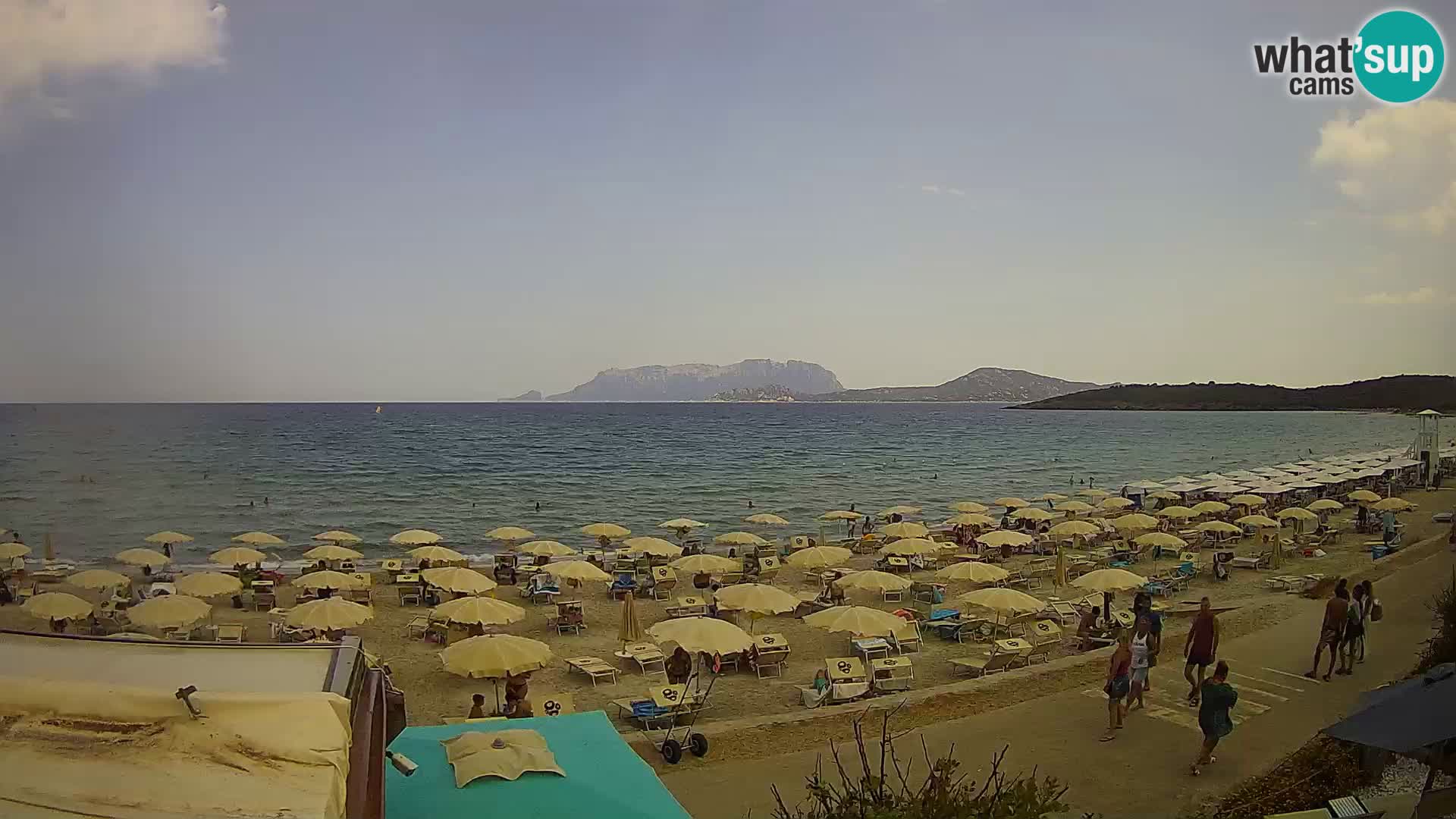 The beach of Pittulongu live webcam Olbia – Sardinia – Italy
