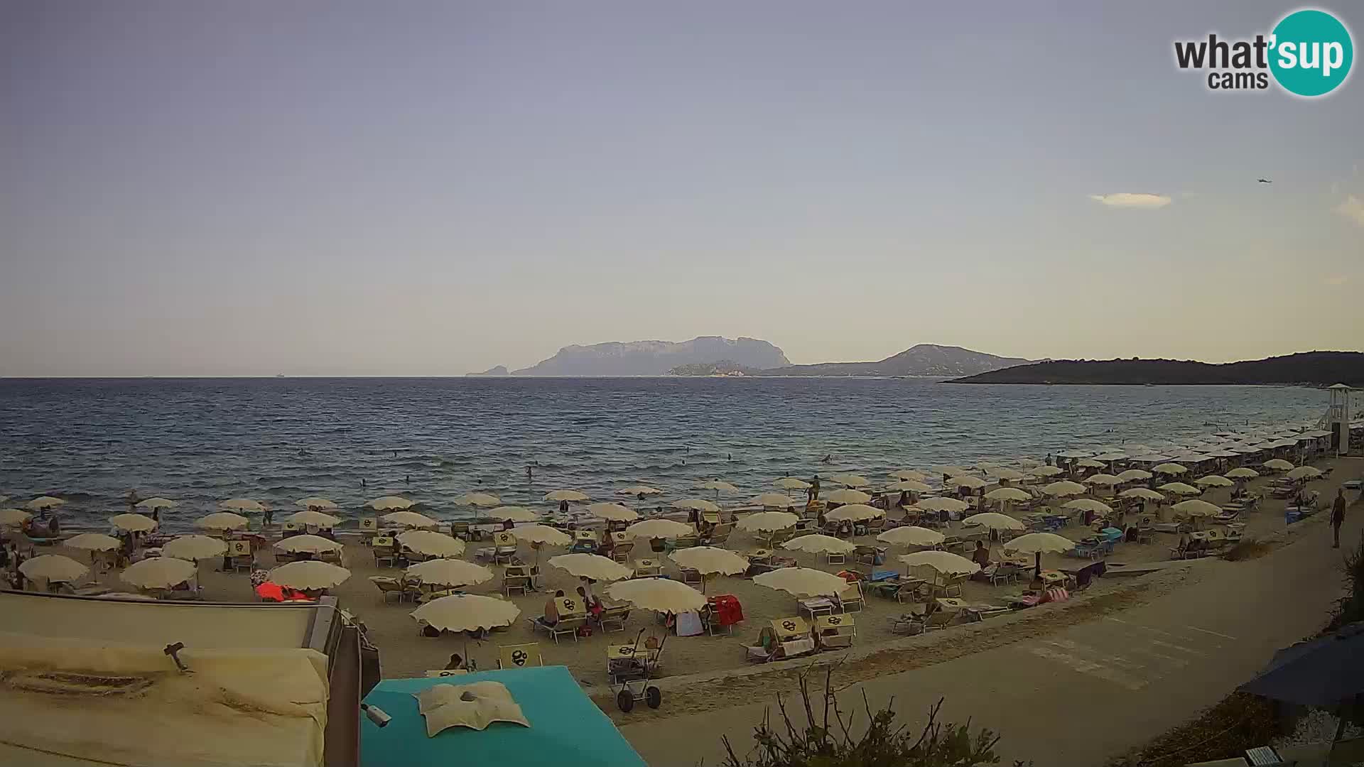 La playa de Pittulongu webcam en vivo Olbia – Cerdeña – Italia