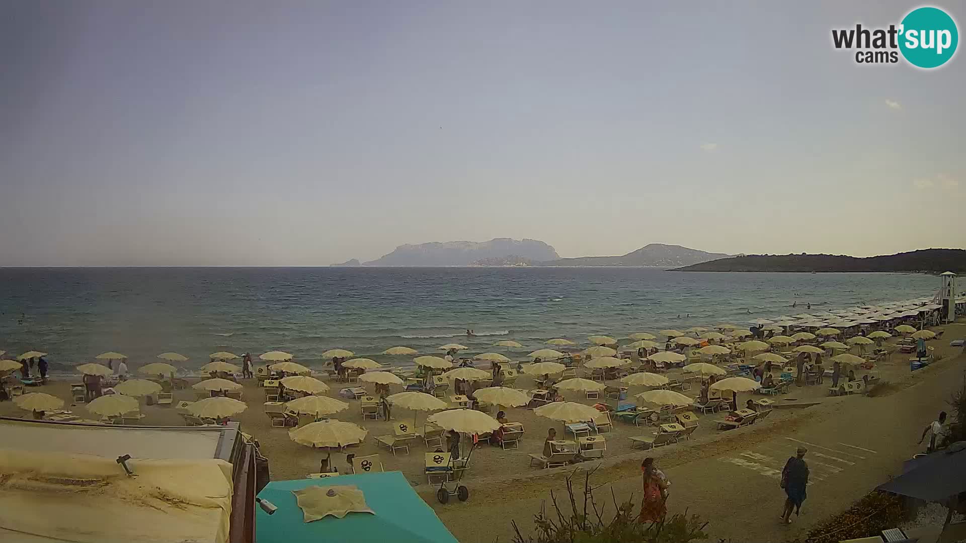 Der Strand von Pittulongu Live-Webcam Olbia – Sardinien – Italien
