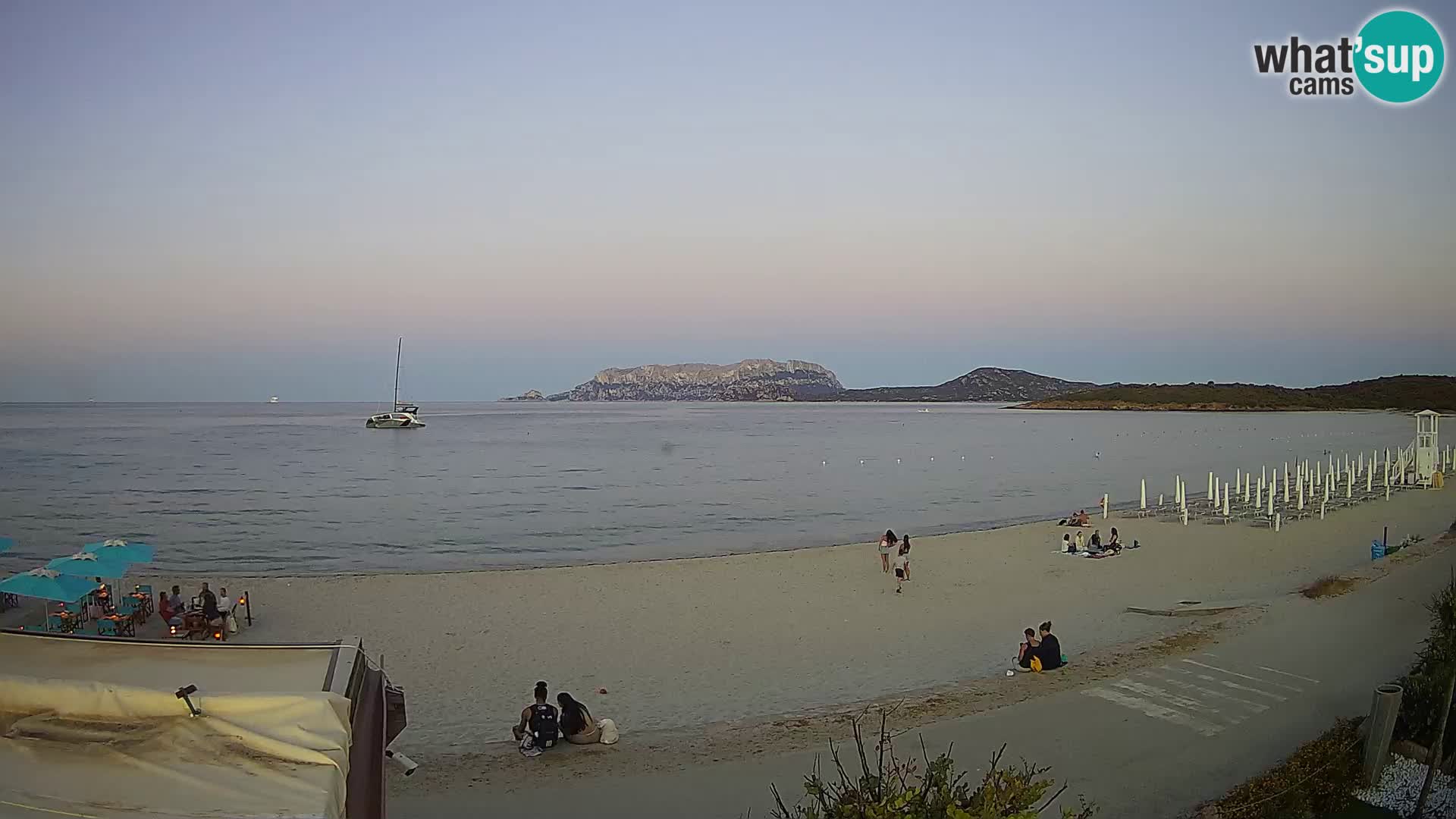 Plaža Pittulongu uživo web kamera Olbia – Sardinija – Italija