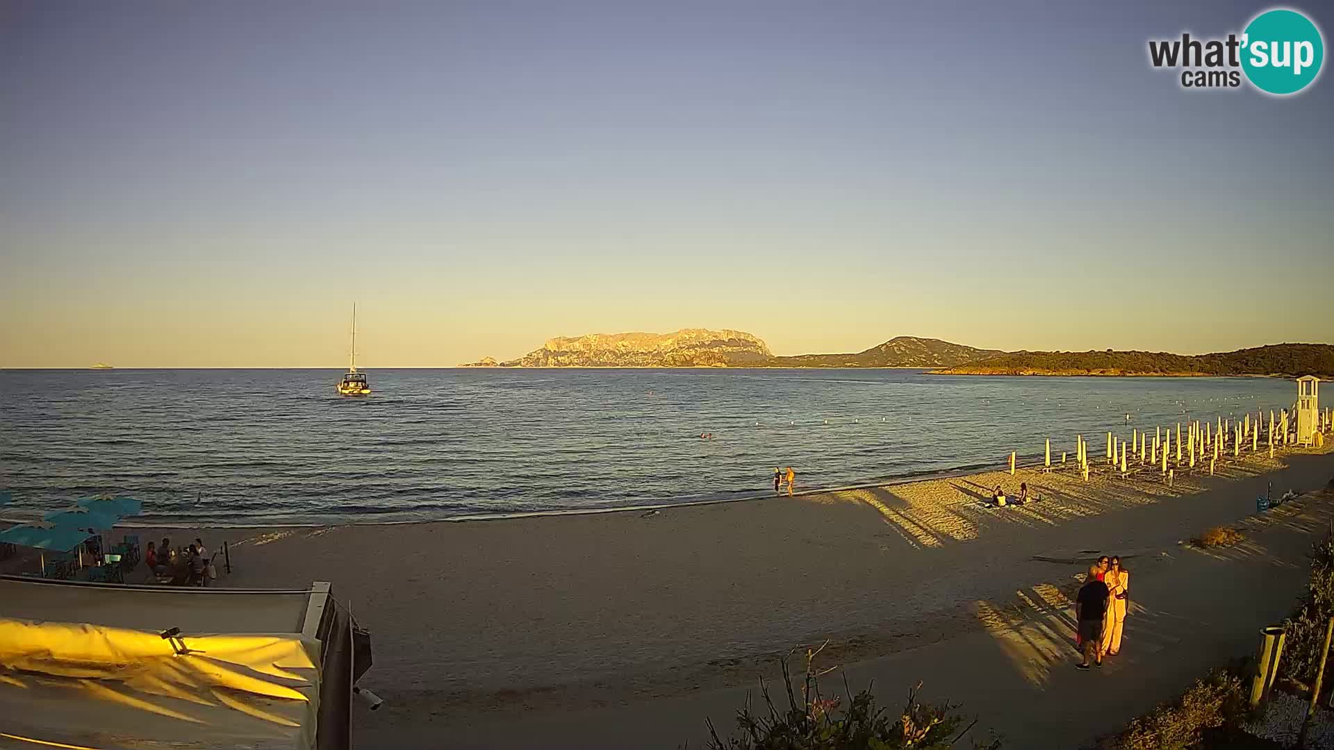 Der Strand von Pittulongu Live-Webcam Olbia – Sardinien – Italien