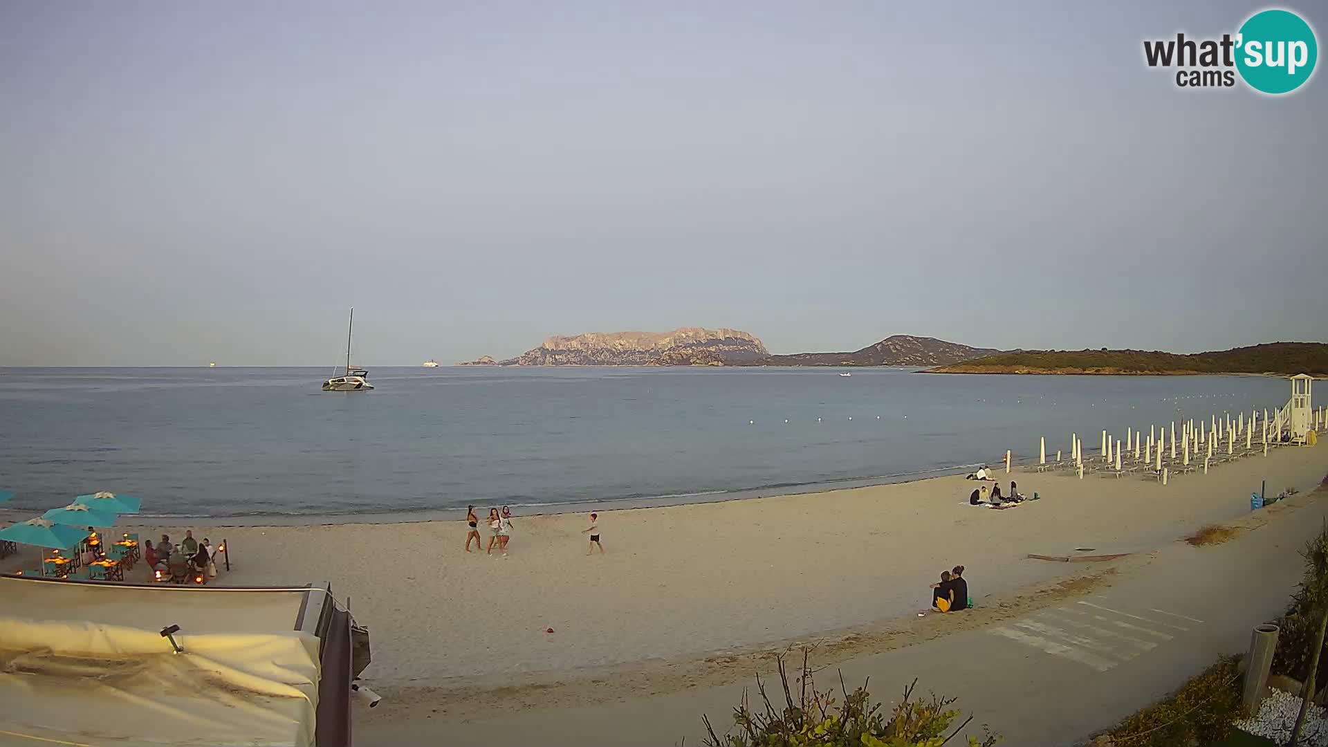 Plaža Pittulongu uživo web kamera Olbia – Sardinija – Italija