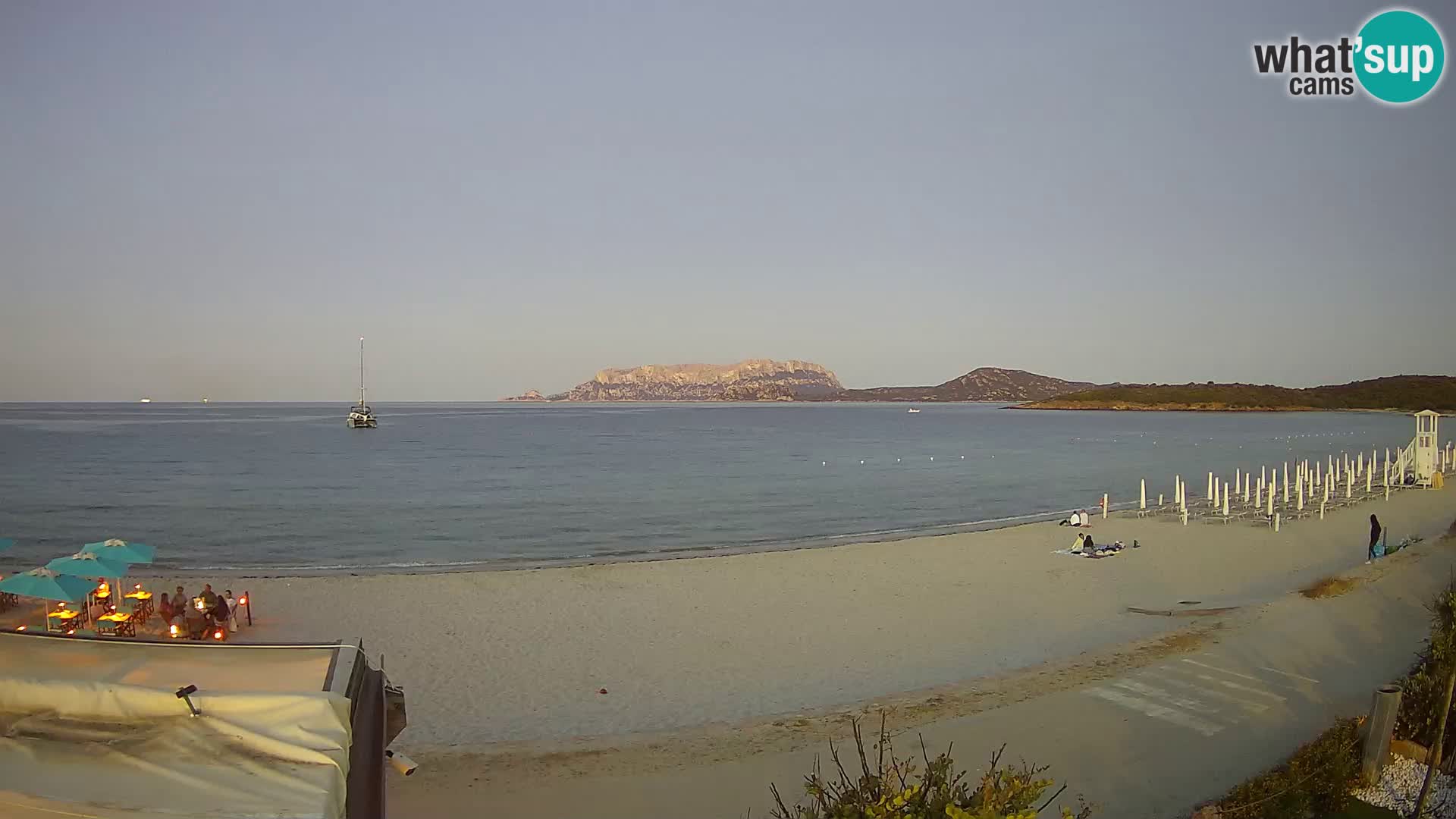 The beach of Pittulongu live webcam Olbia – Sardinia – Italy