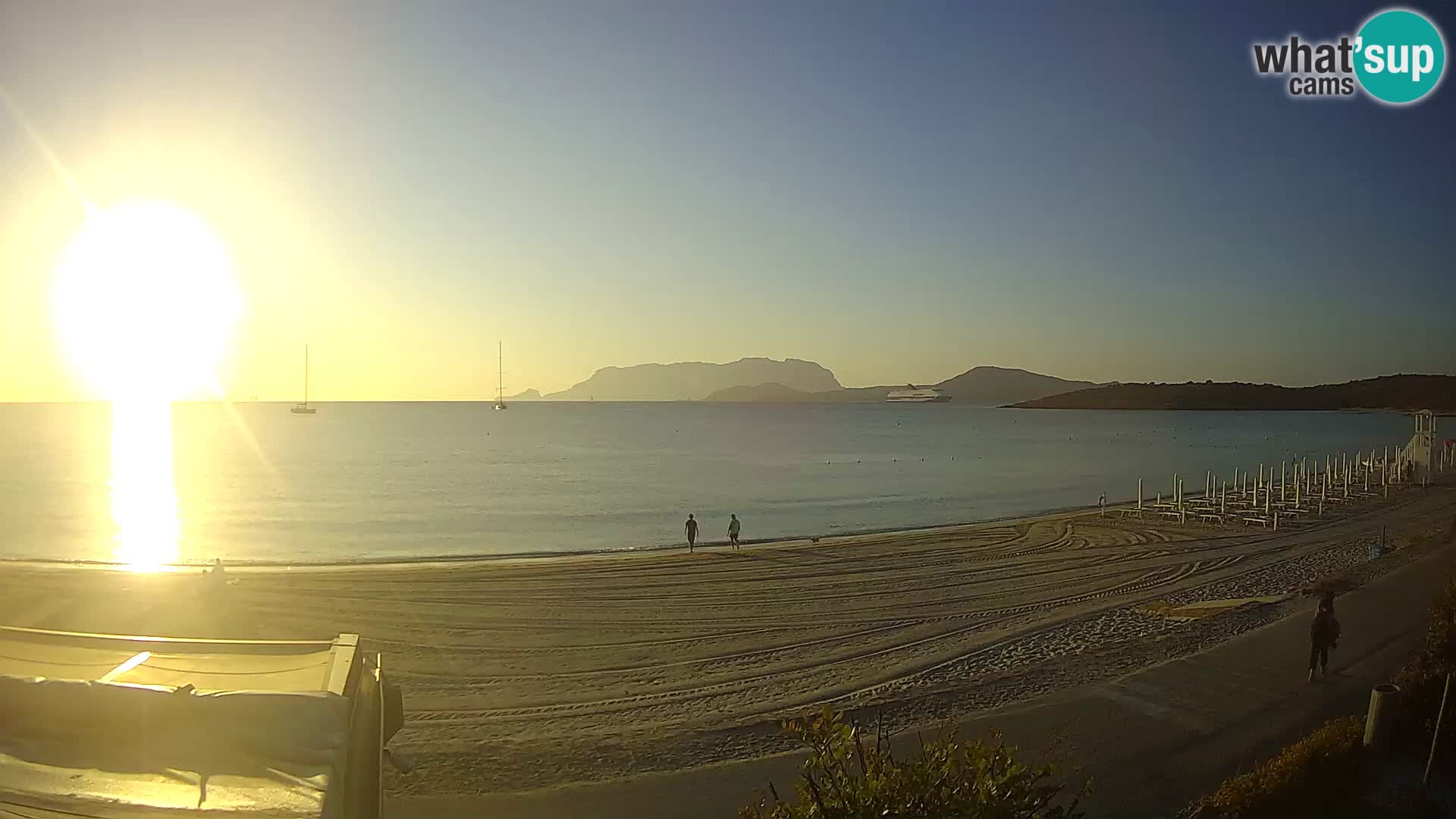 The beach of Pittulongu live webcam Olbia – Sardinia – Italy