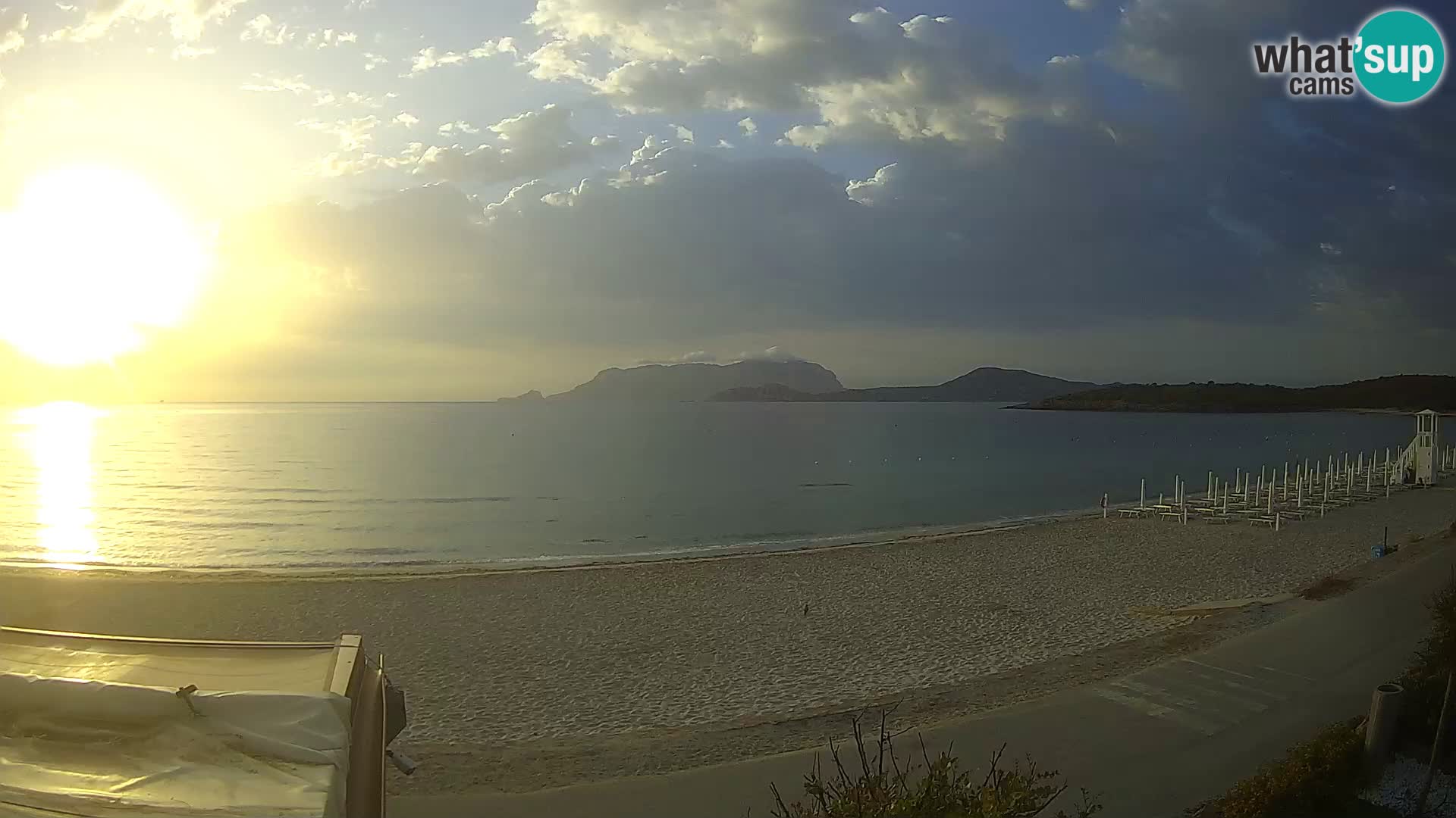 Plaža Pittulongu uživo web kamera Olbia – Sardinija – Italija