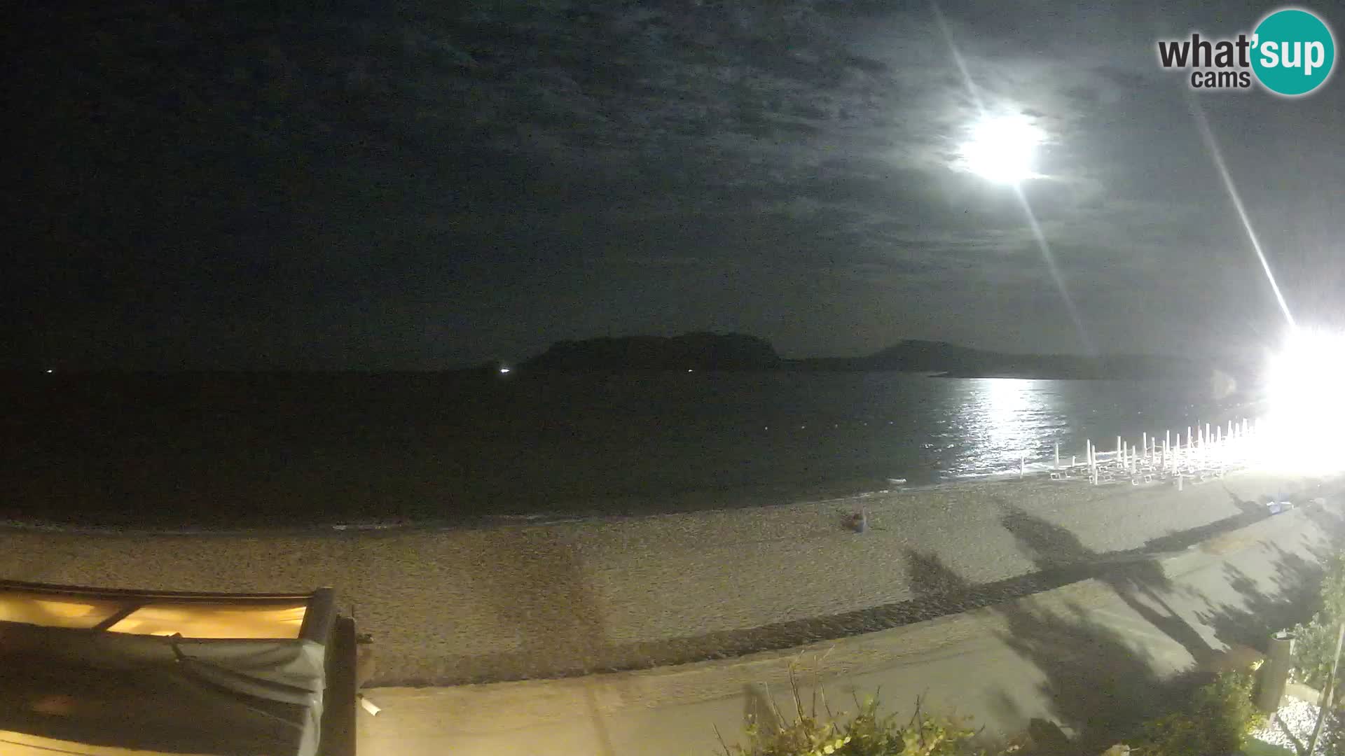 La playa de Pittulongu webcam en vivo Olbia – Cerdeña – Italia